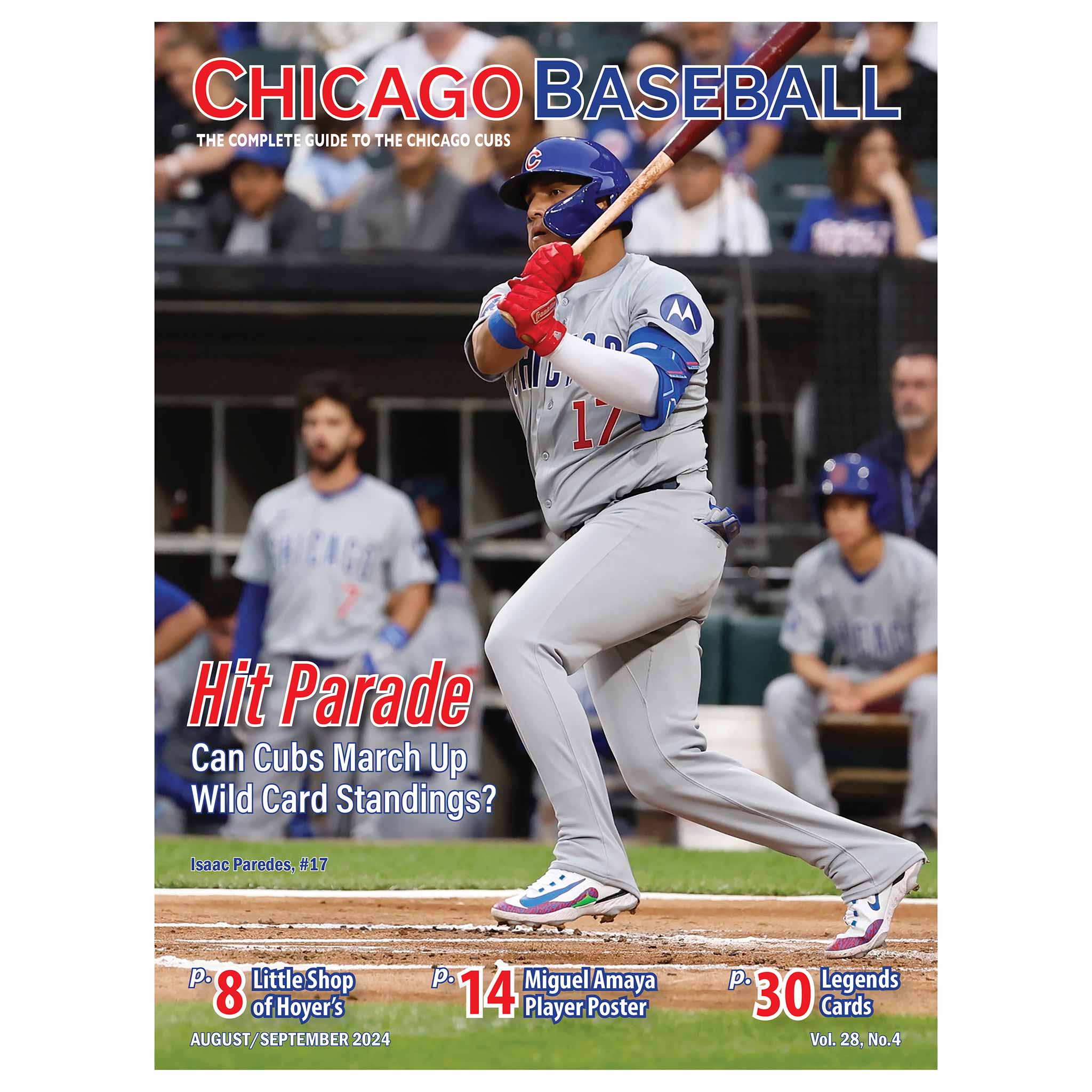 Chicago Baseball August/September 2024 Issue Program/Scorecard