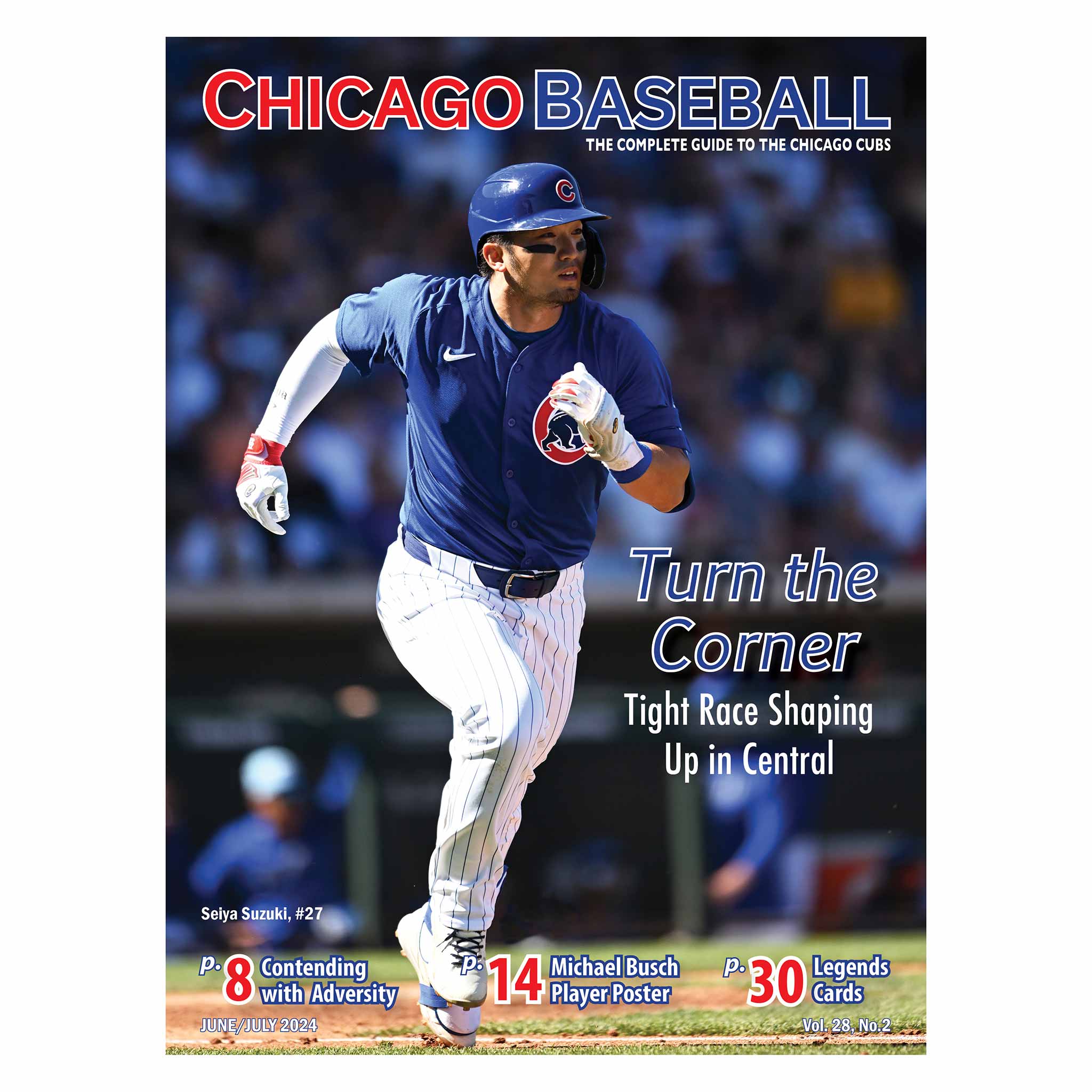 Chicago Baseball June/July 2024 Issue Program/Scorecard