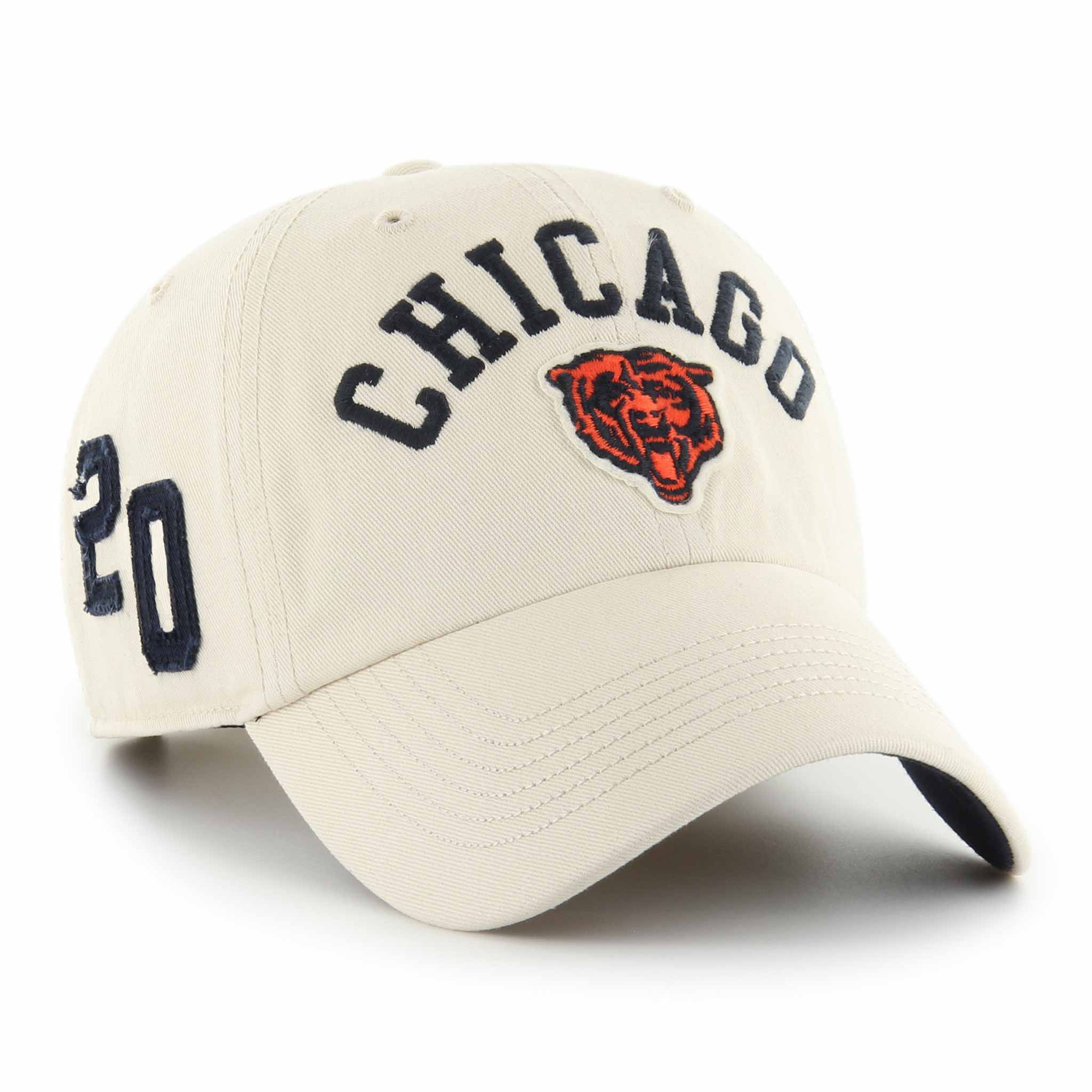 Chicago Bear 47 Brand Sandstorm Clubhouse Faber Clean Up Adjustable Cap
