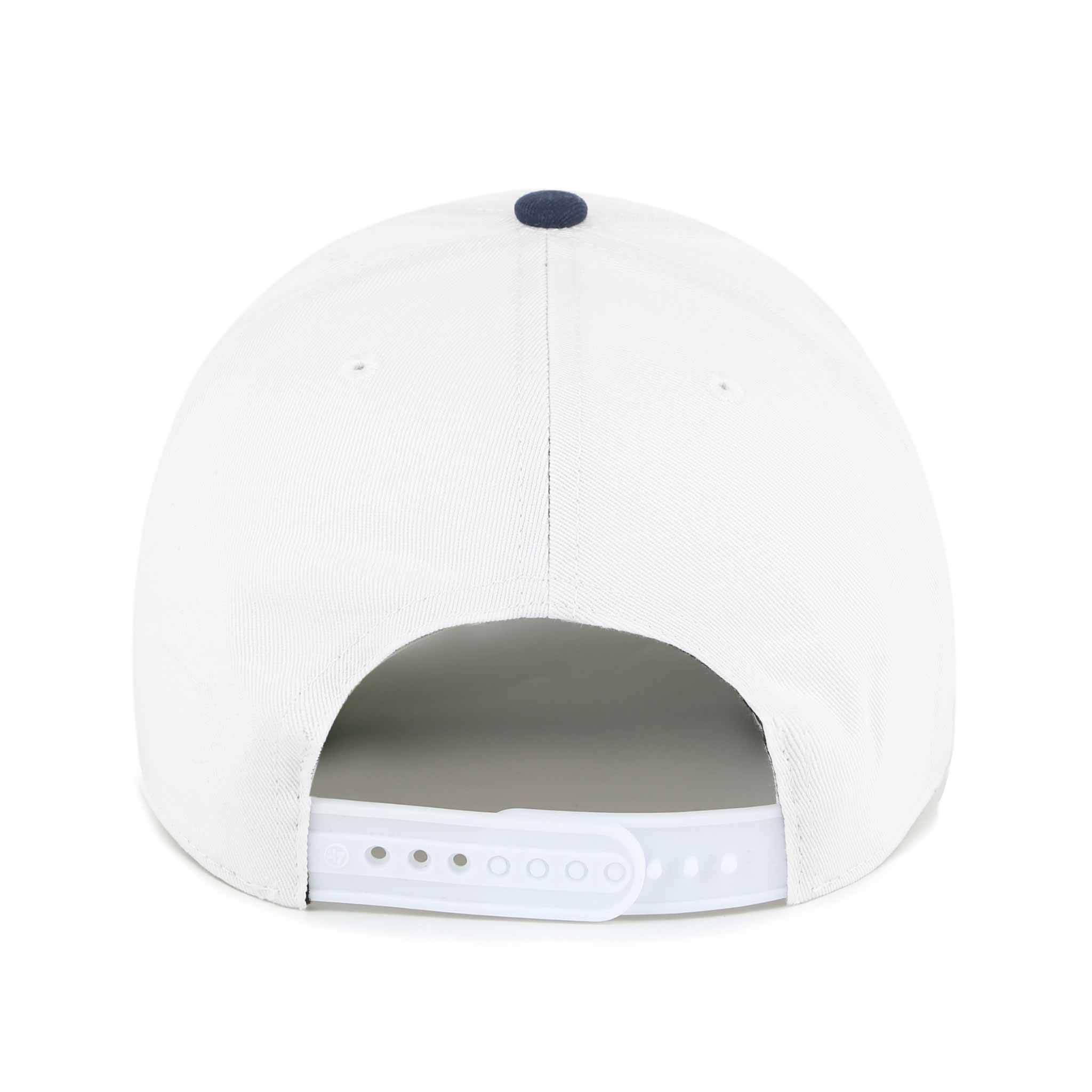 Chicago Bear 47 Brand White Double Header Clean Up Cap - Image 2