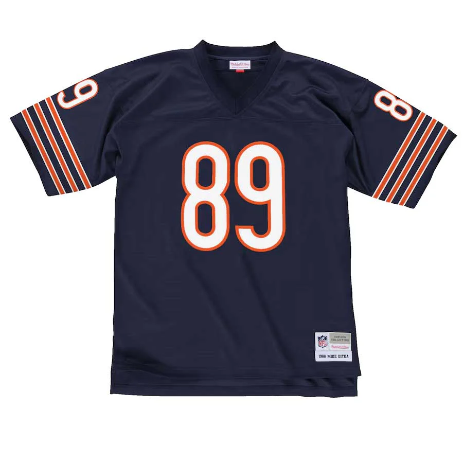 Chicago Bears 1966 Mike Ditka Mitchell & Ness Replica Home Jersey - Image 2