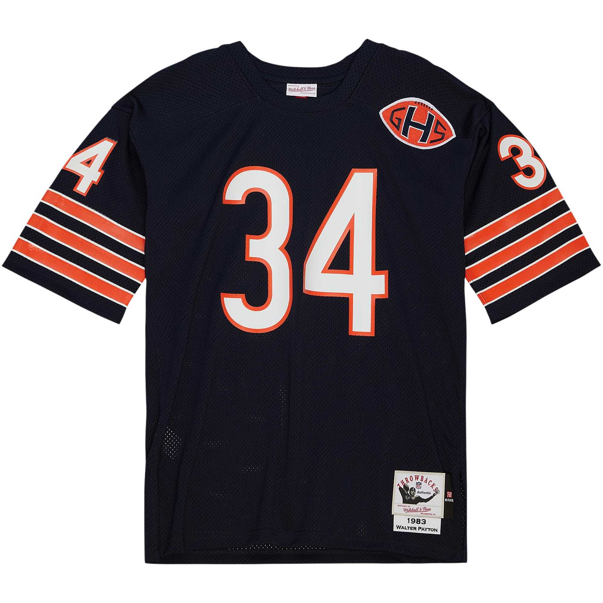 Chicago Bears 1983 Walter Payton Mitchell & Ness Authentic Home Jersey - Image 2
