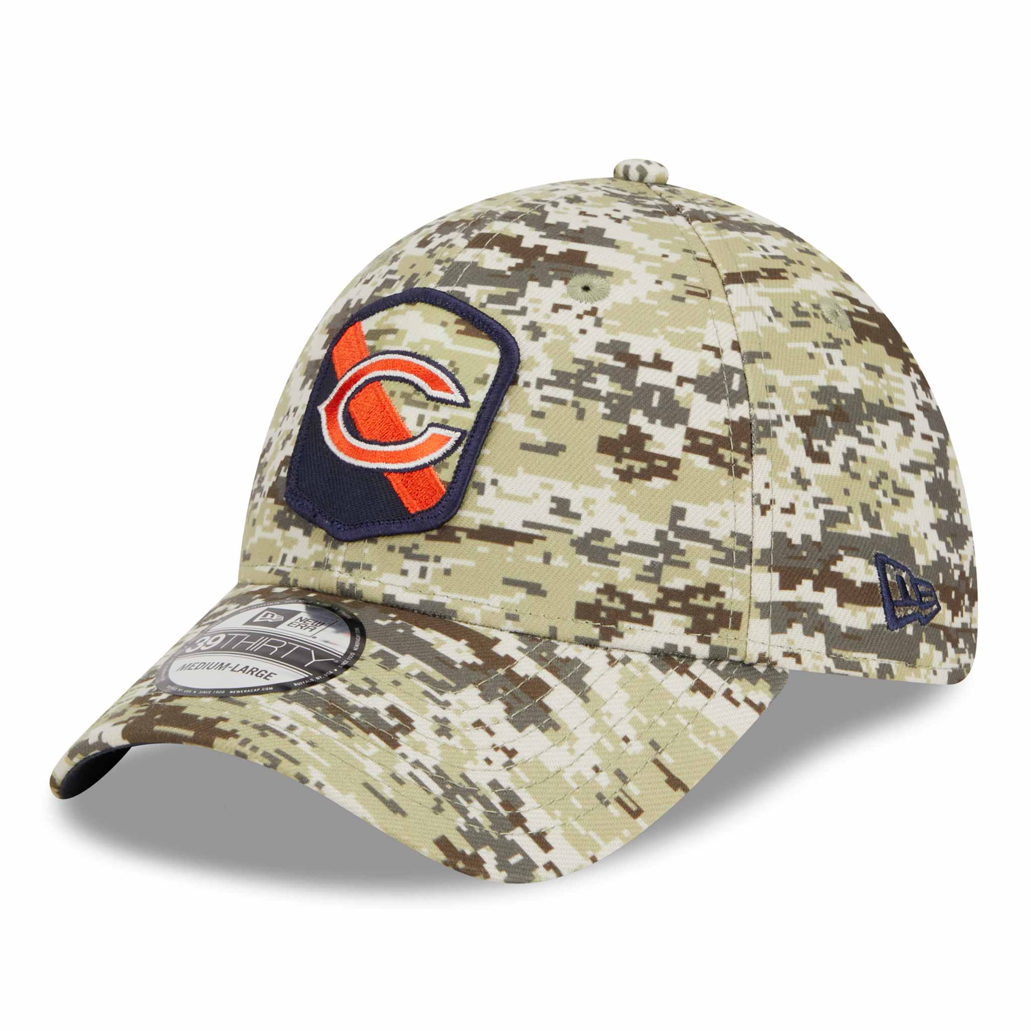Chicago Bears 2023 Salute To Service 39THIRTY Flex Fit Cap - Image 4