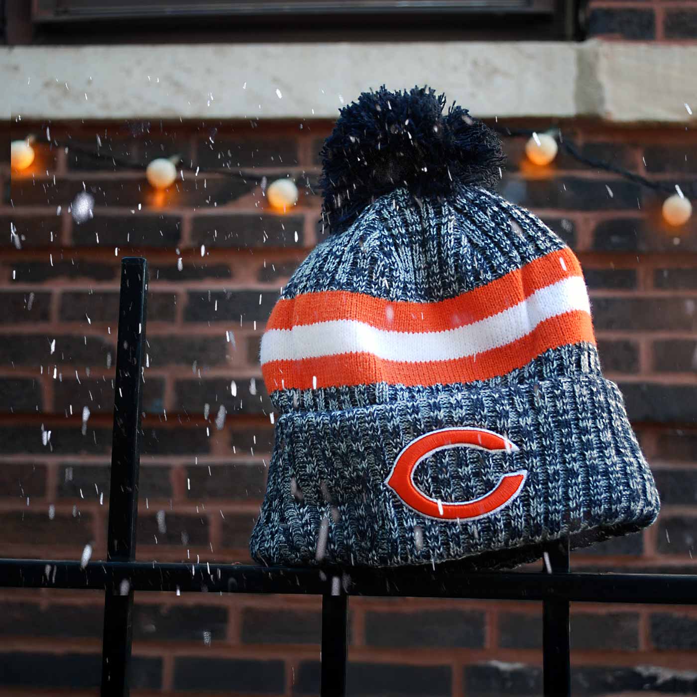 Chicago Bears 2023 Sideline "C" Knit Hat - Image 3