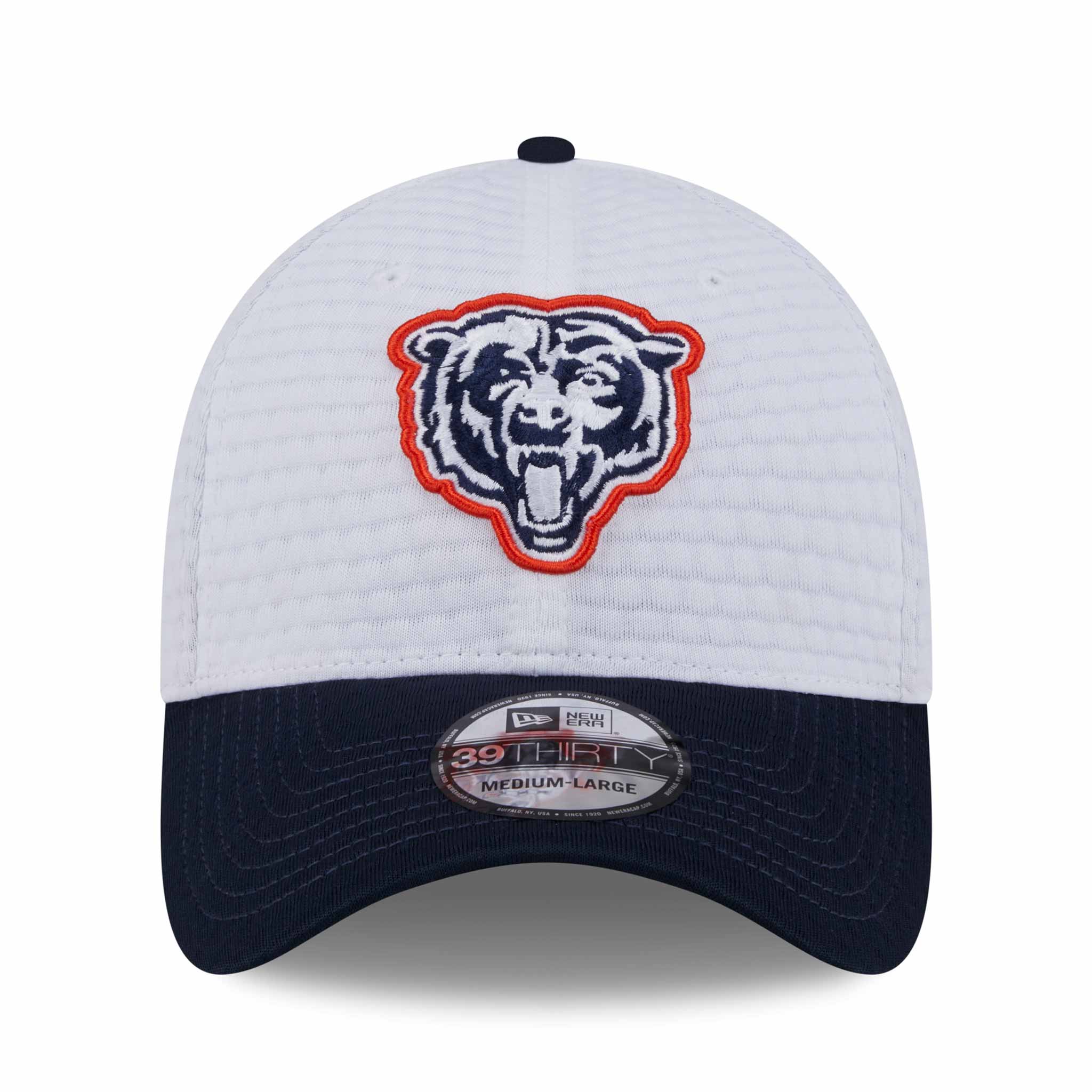 Chicago Bears 2024 Training Camp 39THIRTY Stretch Fit Cap - Image 5