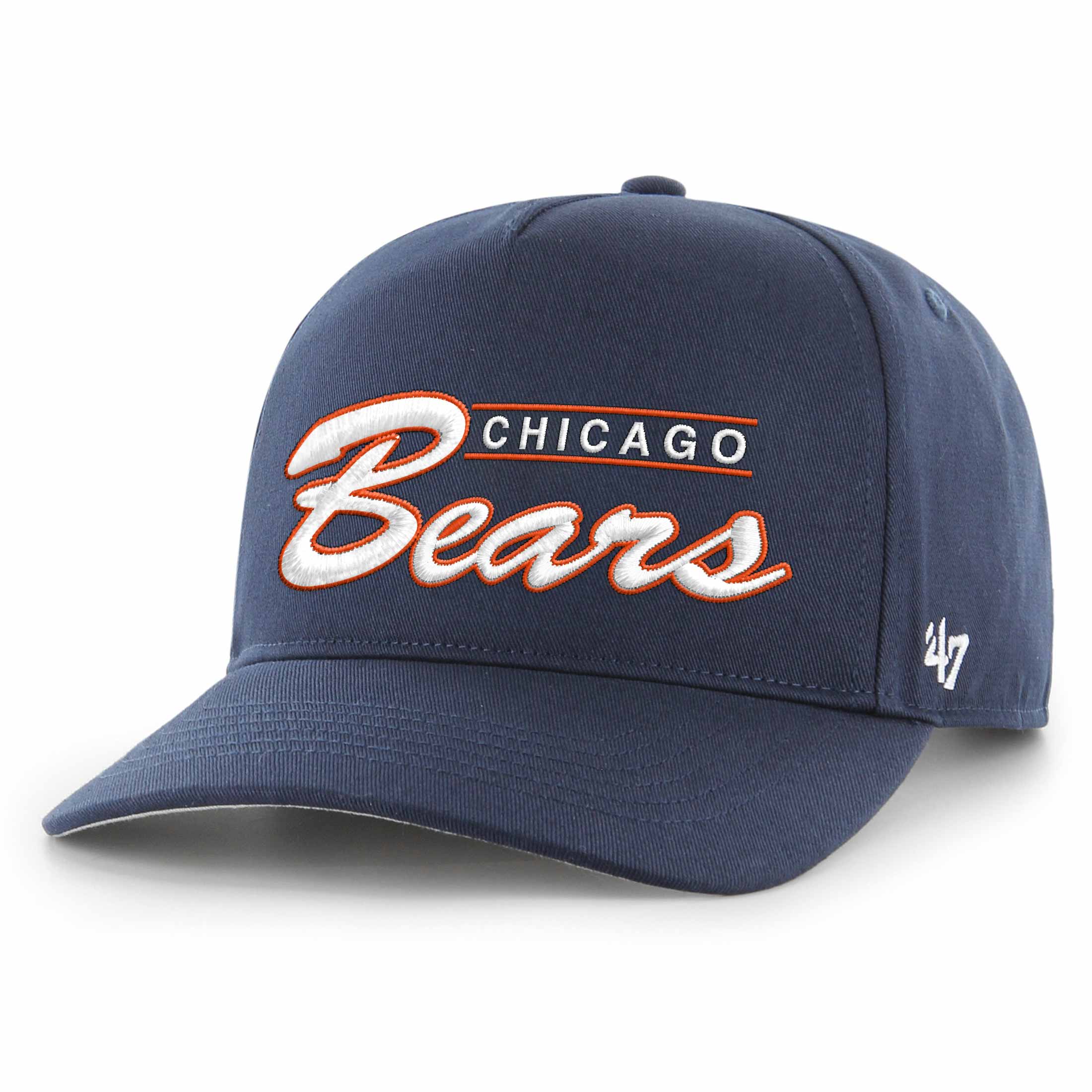 Chicago Bears 47 Brand Navy Doubleheader Hitch Adjustable Cap - Image 3