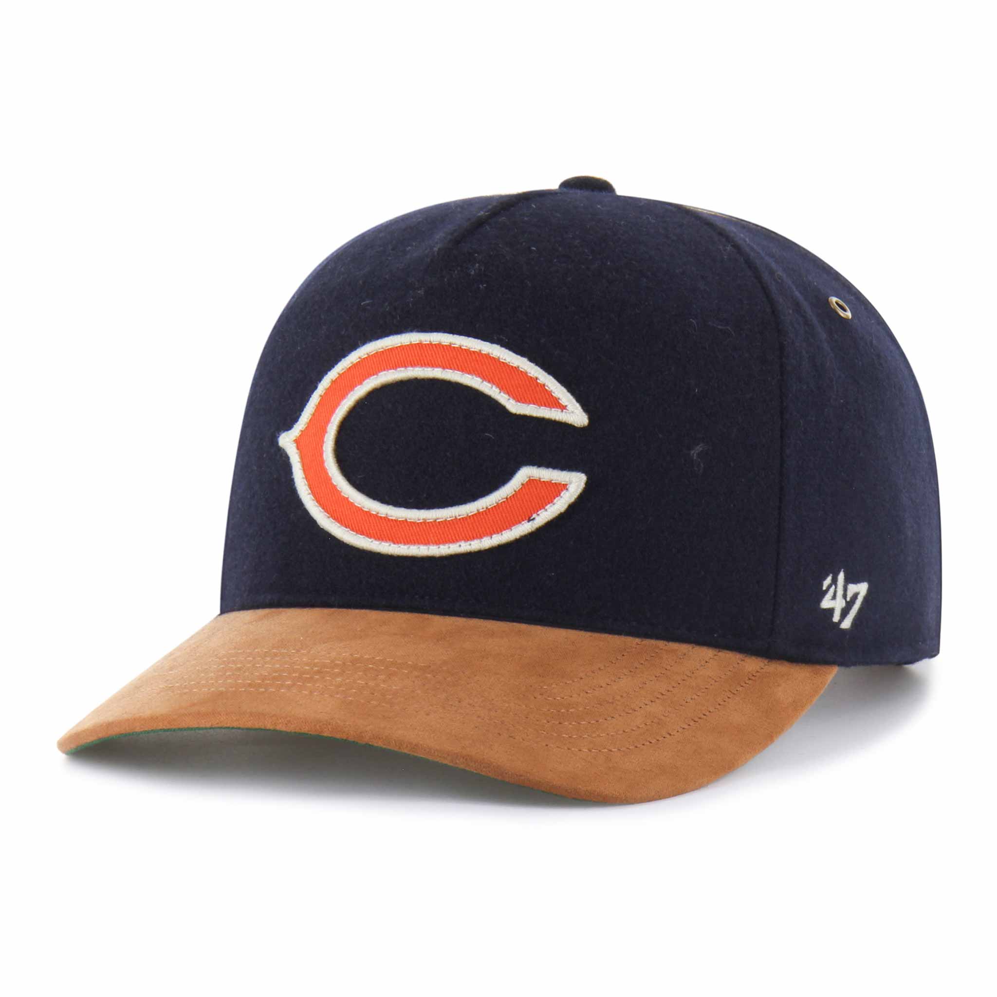 Chicago Bears 47 Brand Navy Golden Age Hitch Adjustable Cap - Image 3