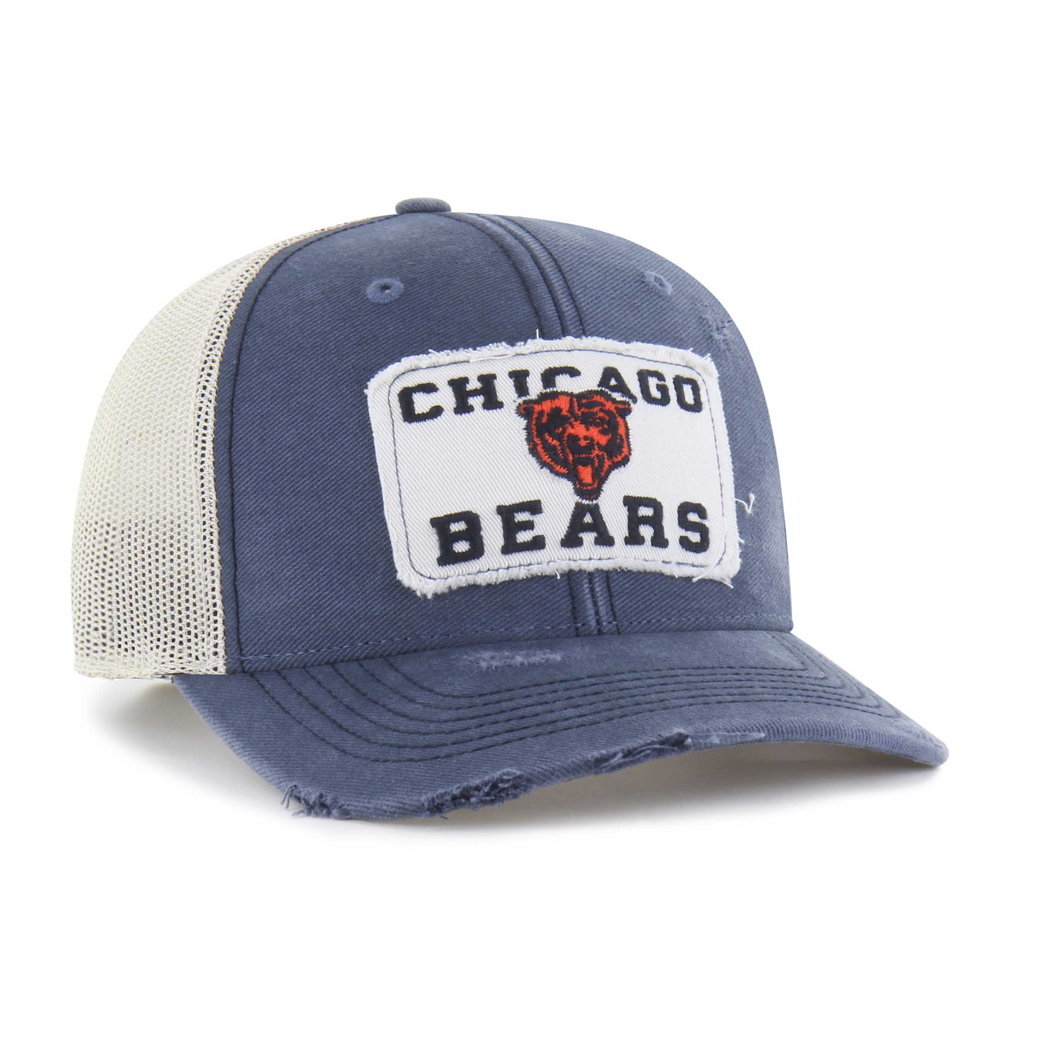 Chicago Bears 47 Brand Rusted Navy Egremont Strap Trucker Adjustable Cap - Image 2