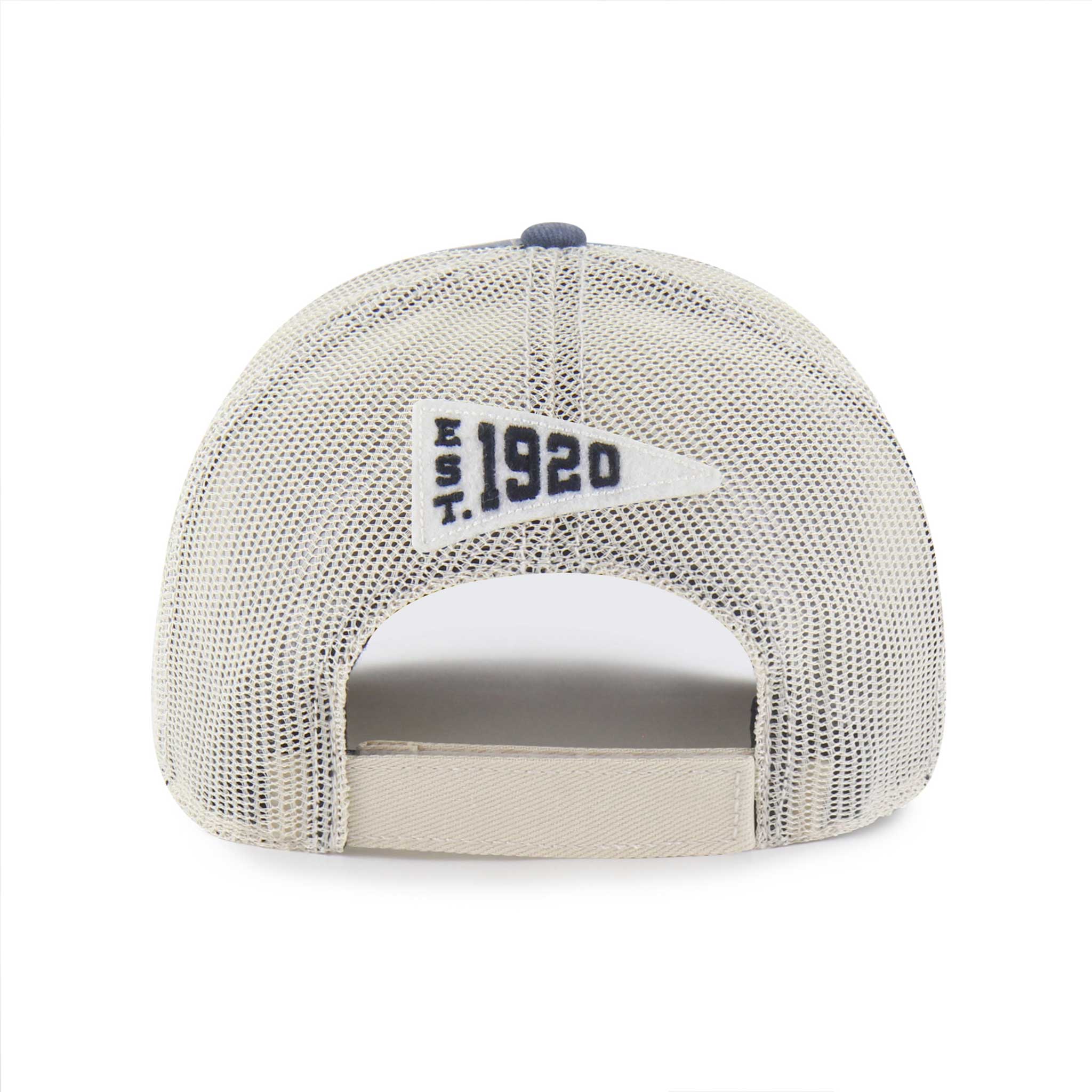 Chicago Bears 47 Brand Rusted Navy Egremont Strap Trucker Adjustable Cap - Image 3