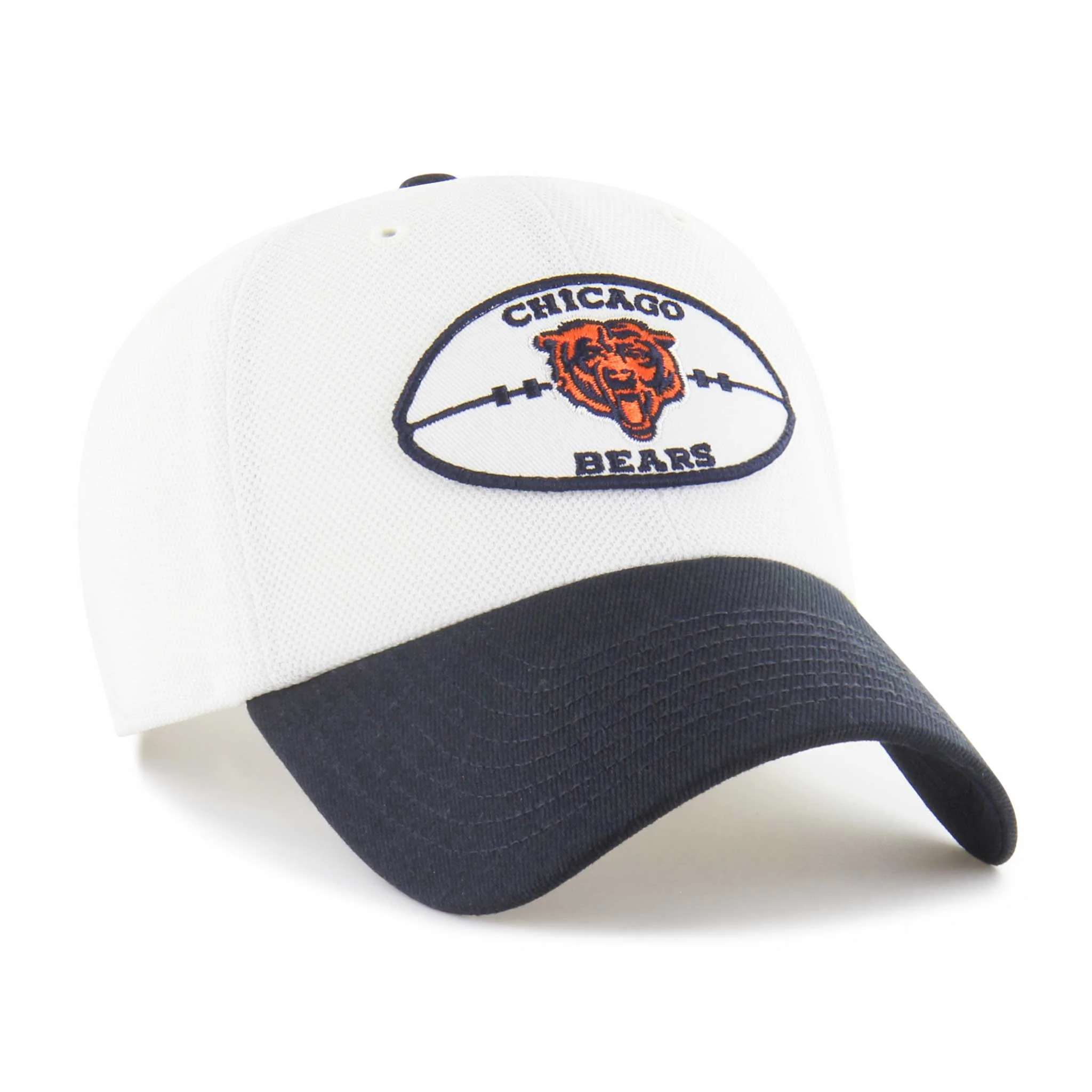 Chicago Bears 47 Brand Sandstone Pique Patch Clean Up Adjustable Cap - Image 2
