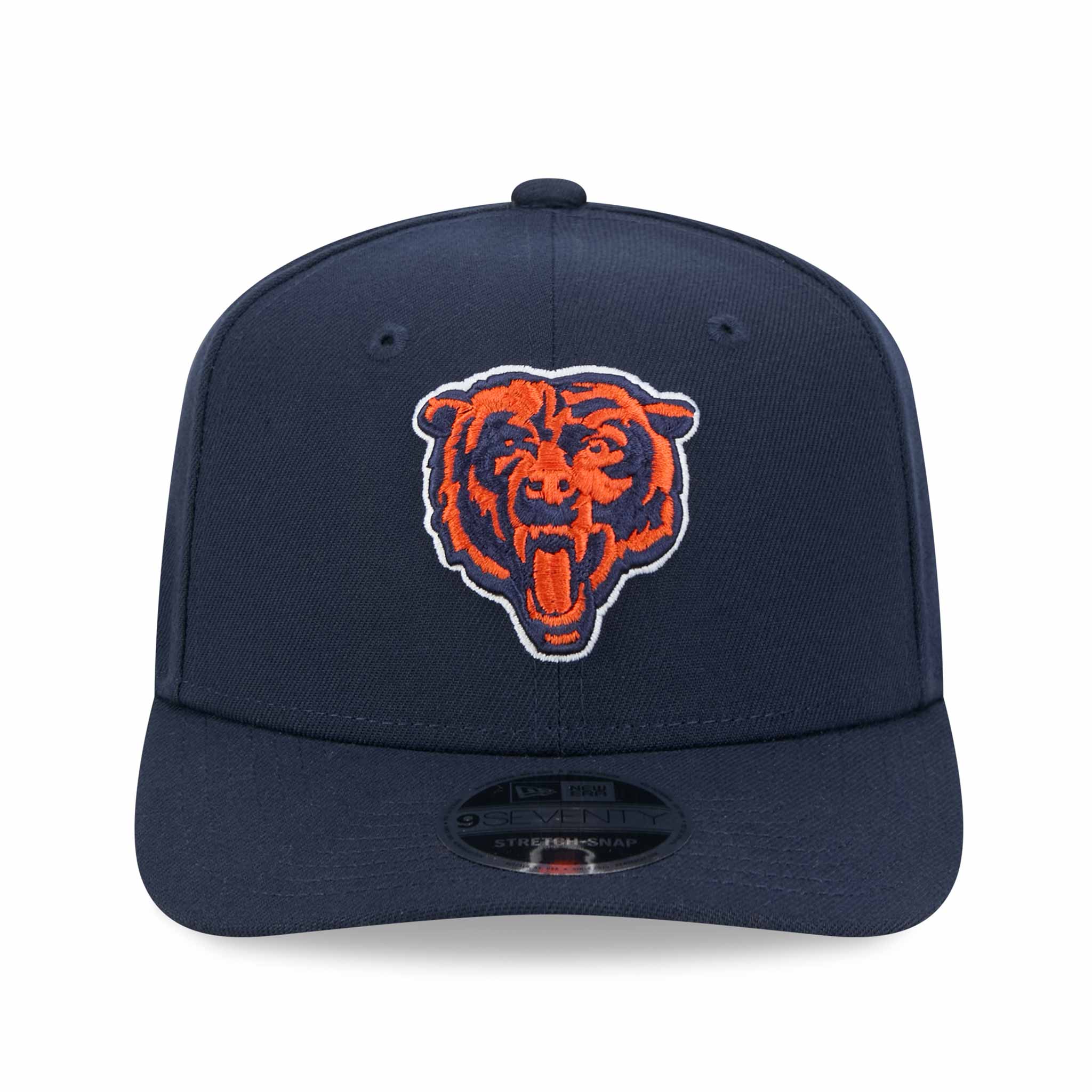 Chicago Bears Bear Face 9SEVENTY Stretch Snap Adjustable Cap - Image 4