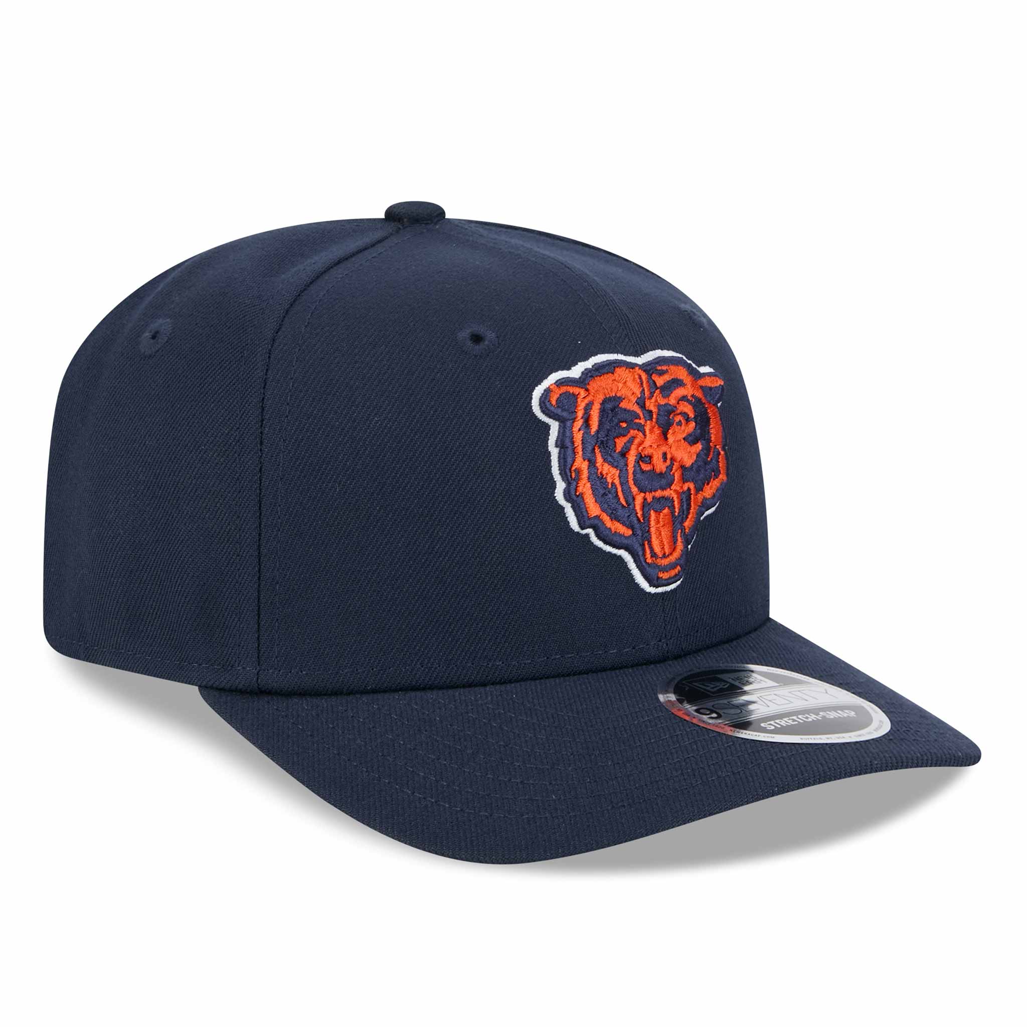 Chicago Bears Bear Face 9SEVENTY Stretch Snap Adjustable Cap - Image 5