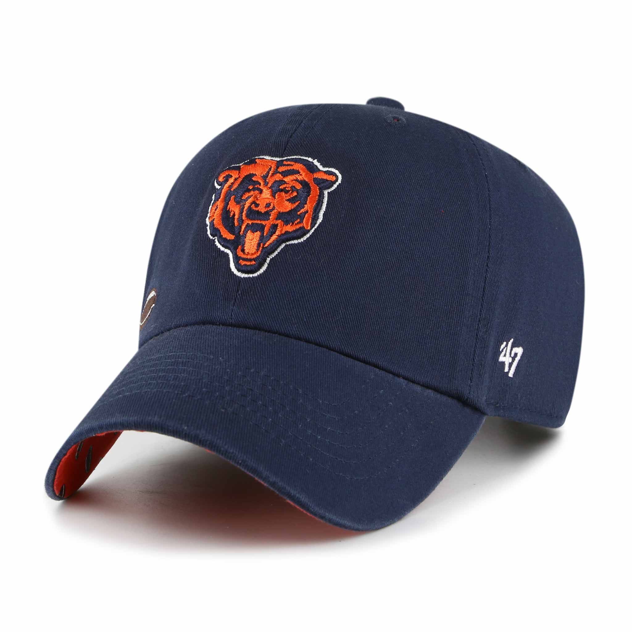 Chicago Bears Confetti Icon Women's Clean Up Adjustable Cap - Image 3