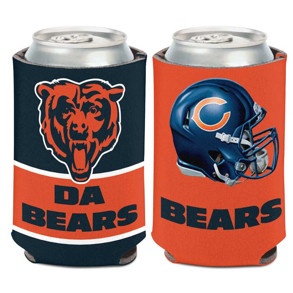 Chicago Bears Da Bears Two Sided Can Cooler