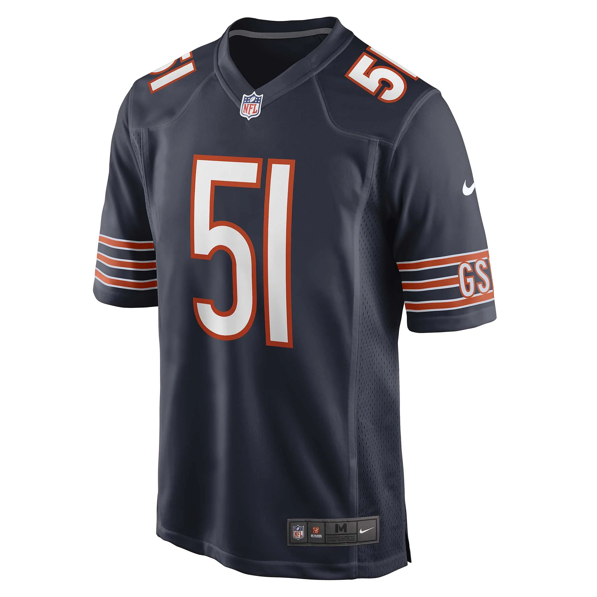 Chicago Bears Dick Butkus Nike Home Game Replica Jersey - Image 2