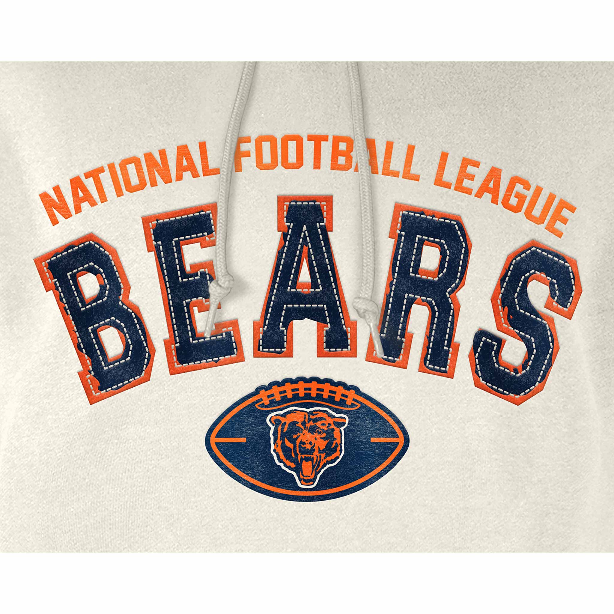Chicago Bears Historic Bear Hooded Sweatshirt - Image 3