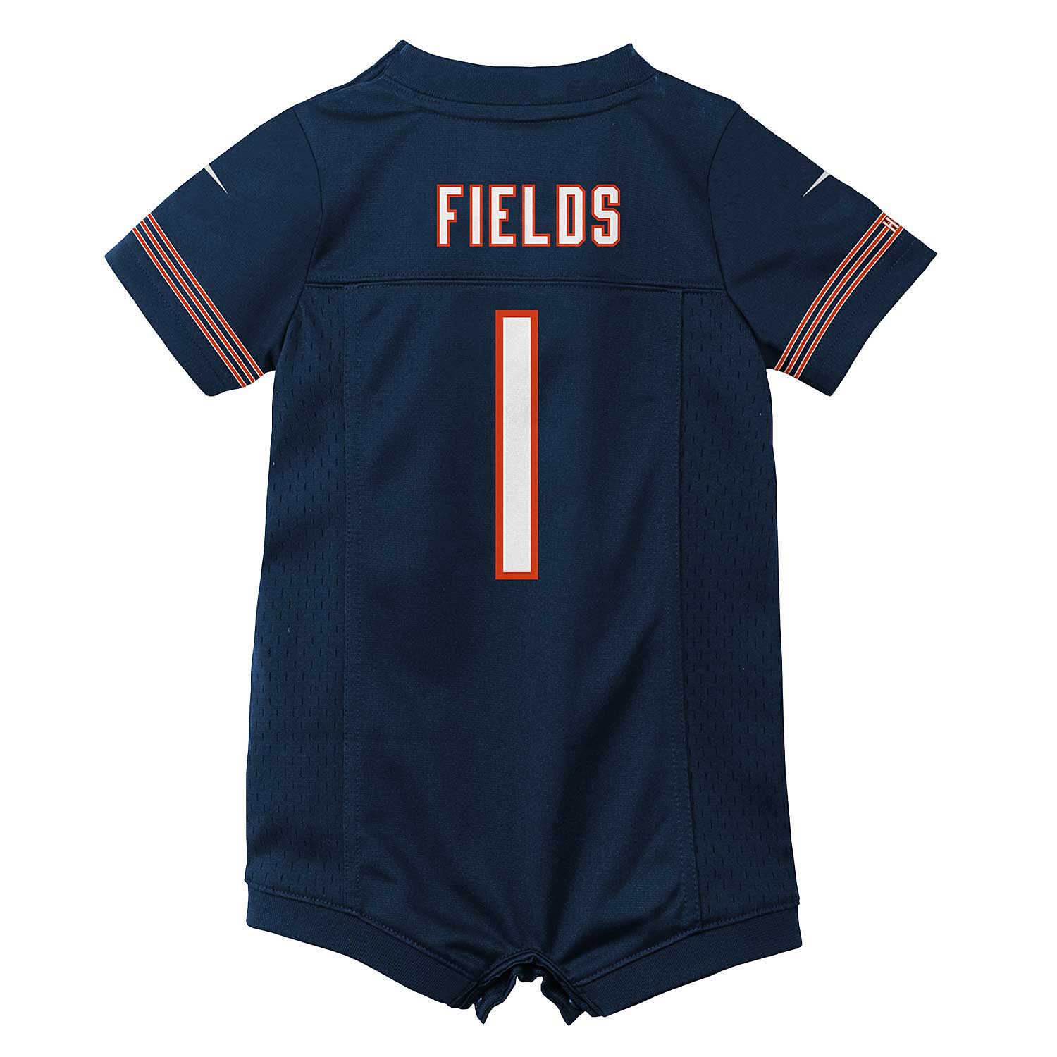Chicago Bears Justin Fields Newborn Jersey Romper - Image 3