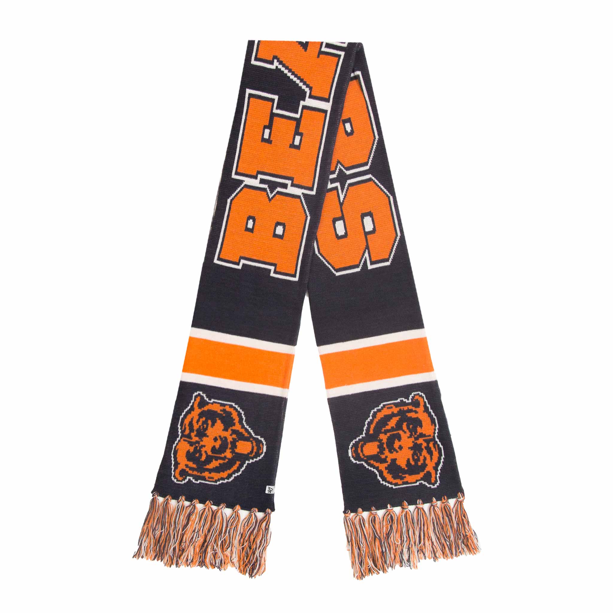 Chicago Bears 47 Brand Navy Breakaway Scarf