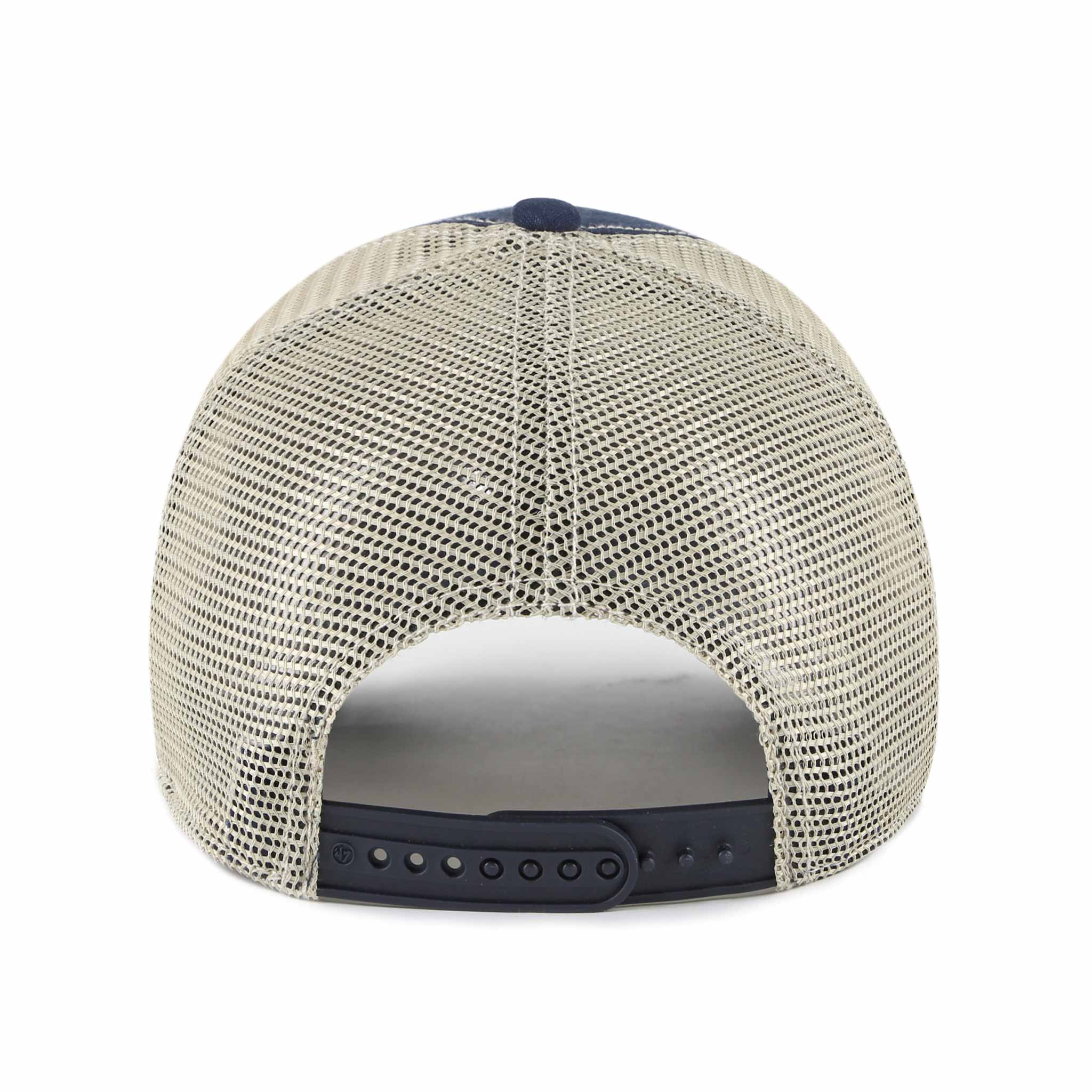 Chicago Bears Navy Notch Clean Up Adjustable Cap - Image 2