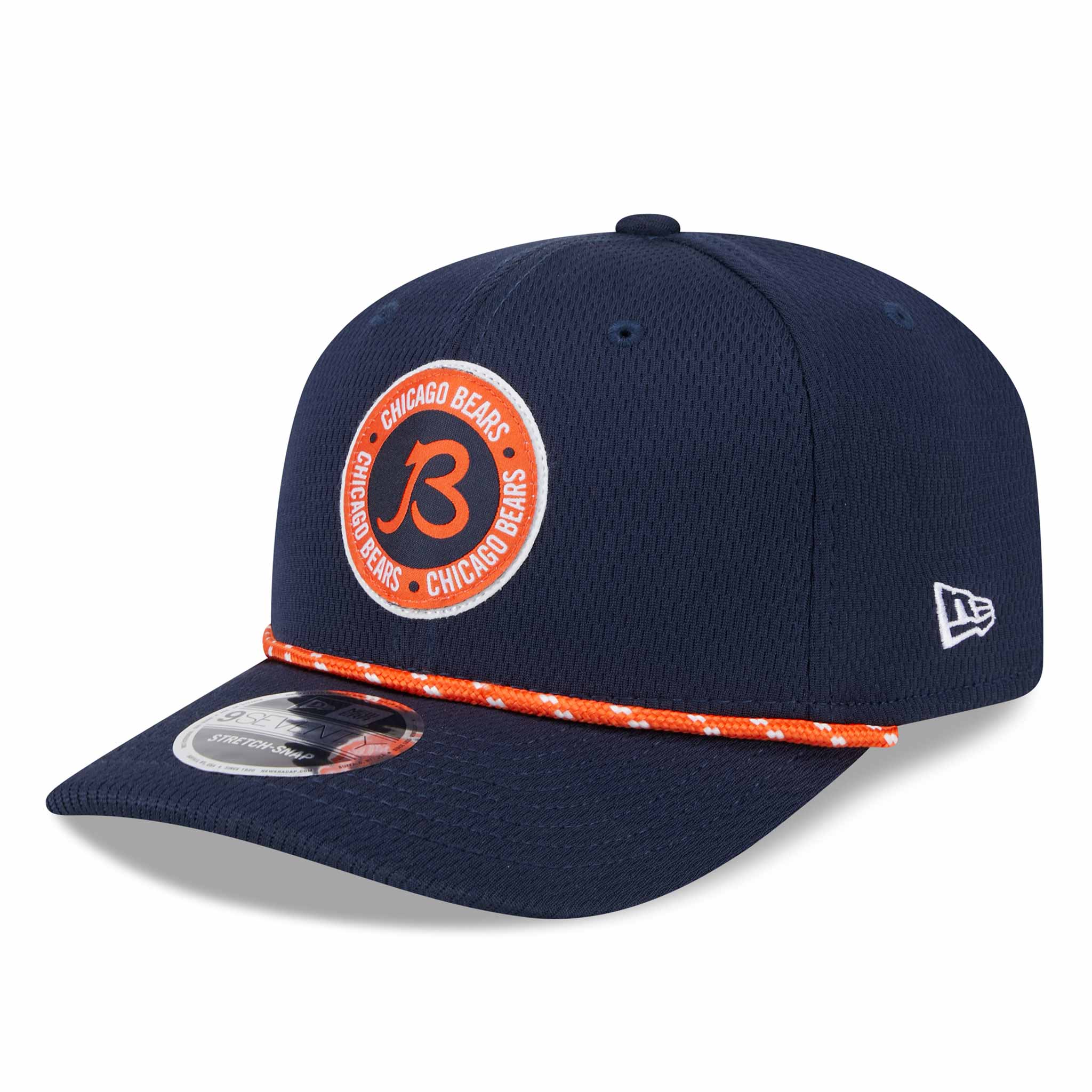 Chicago Bears New Era 2024 Sideline B 9SEVENTY Stretch Snap Cap - Image 4