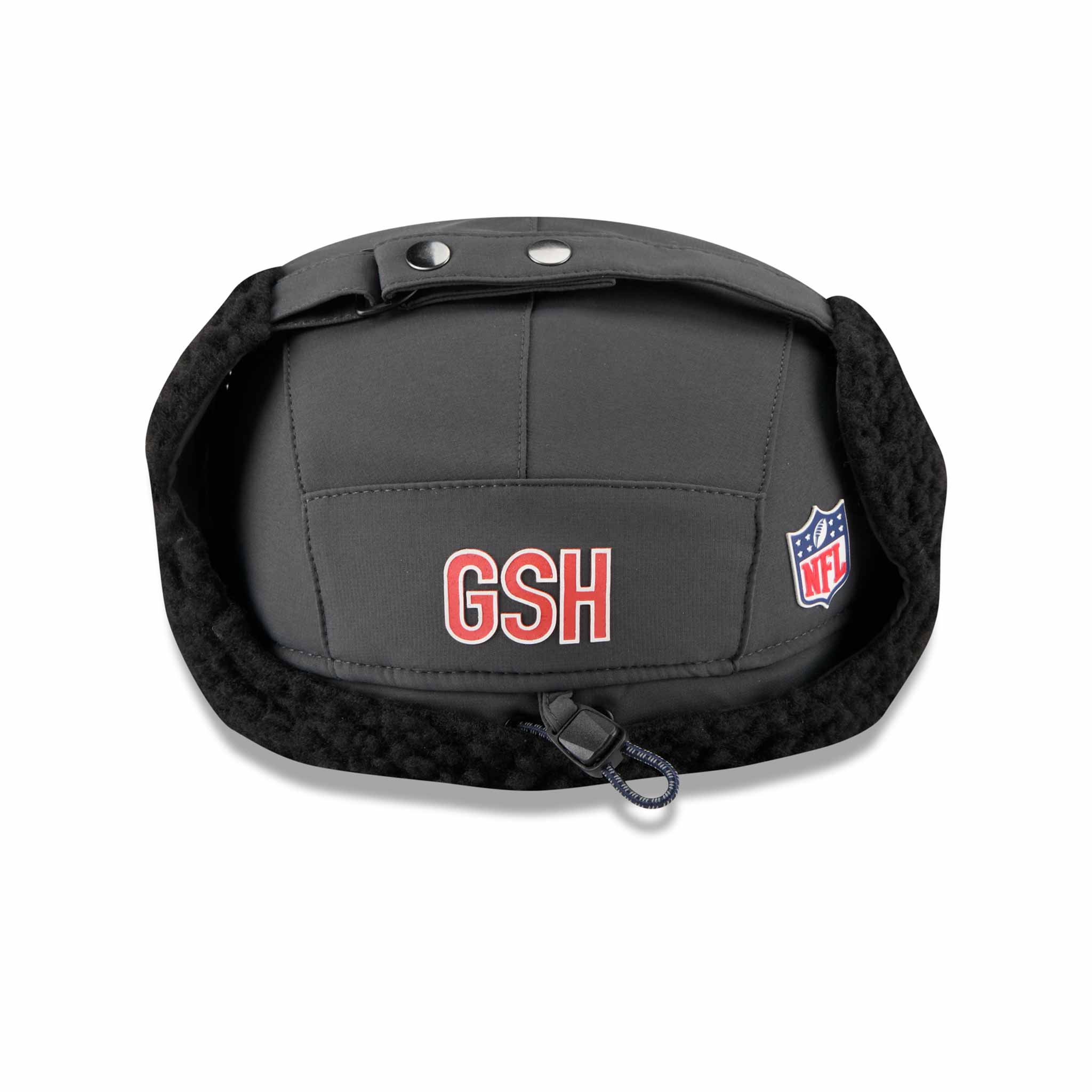 Chicago Bears New Era 2025 Sideline Cold Weather Dog Ear Runner Adjustable Cap - Image 3