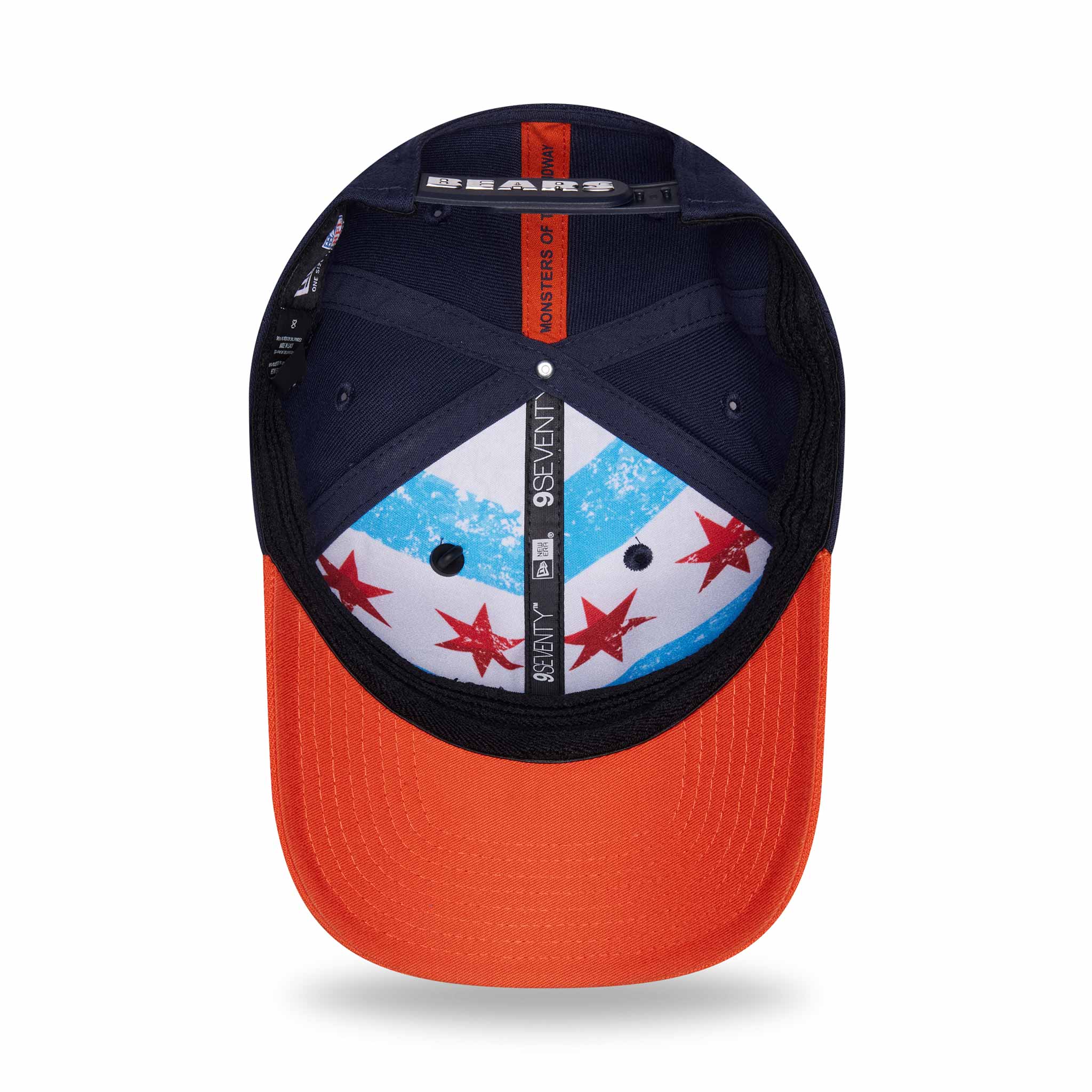 Chicago Bears New Era 2026 9SEVENTY Draft Day Adjustable Cap - Image 7