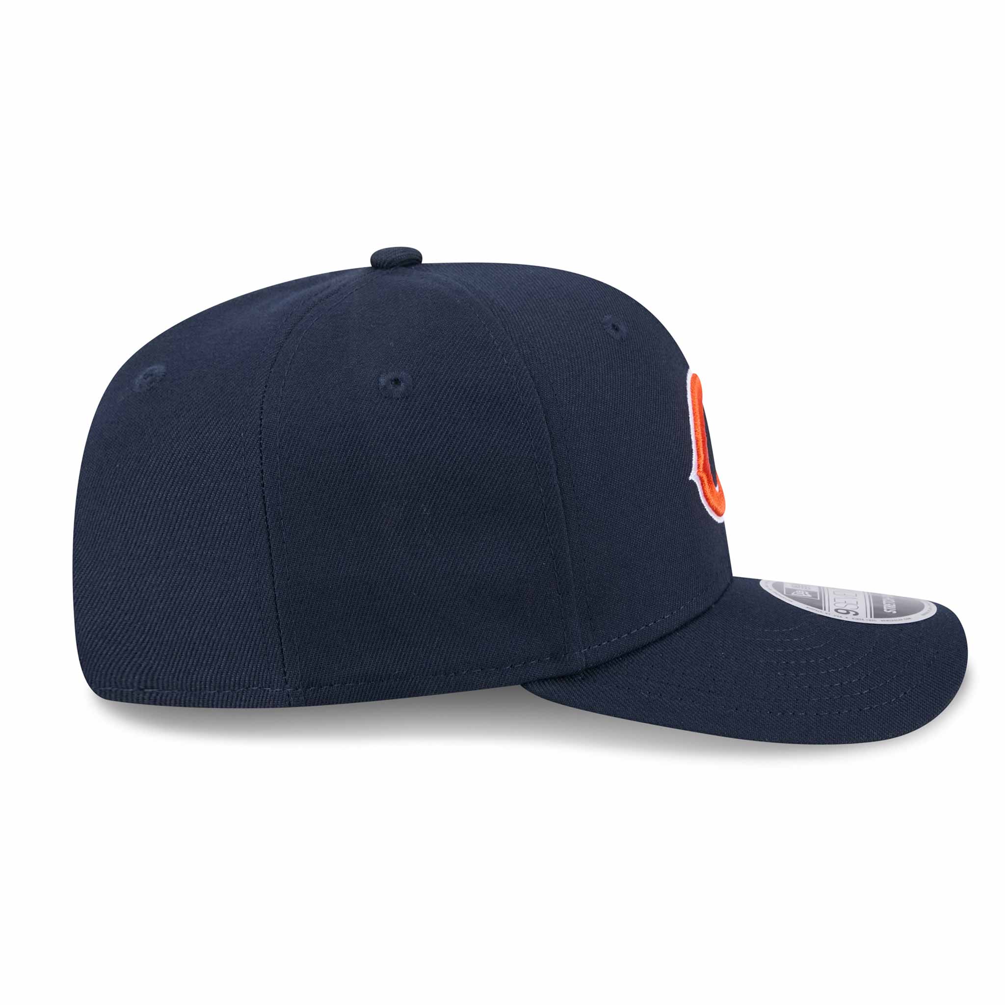 Chicago Bears New Era 9SEVENTY Navy C Stretch Snap Adjustable Cap - Image 6