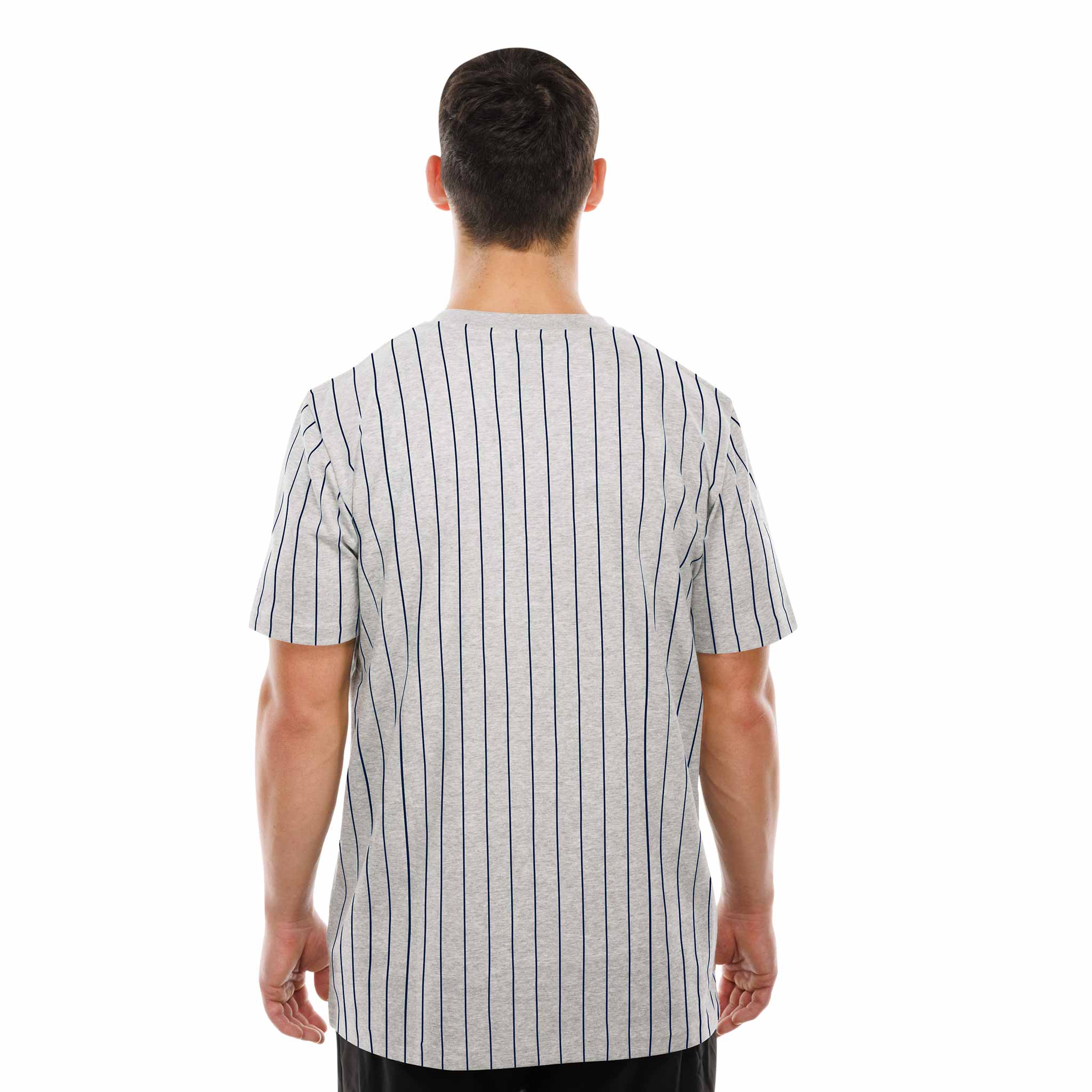 Chicago Bears New Era Grey Pinstripe Short Sleeve T-Shirt - Image 4