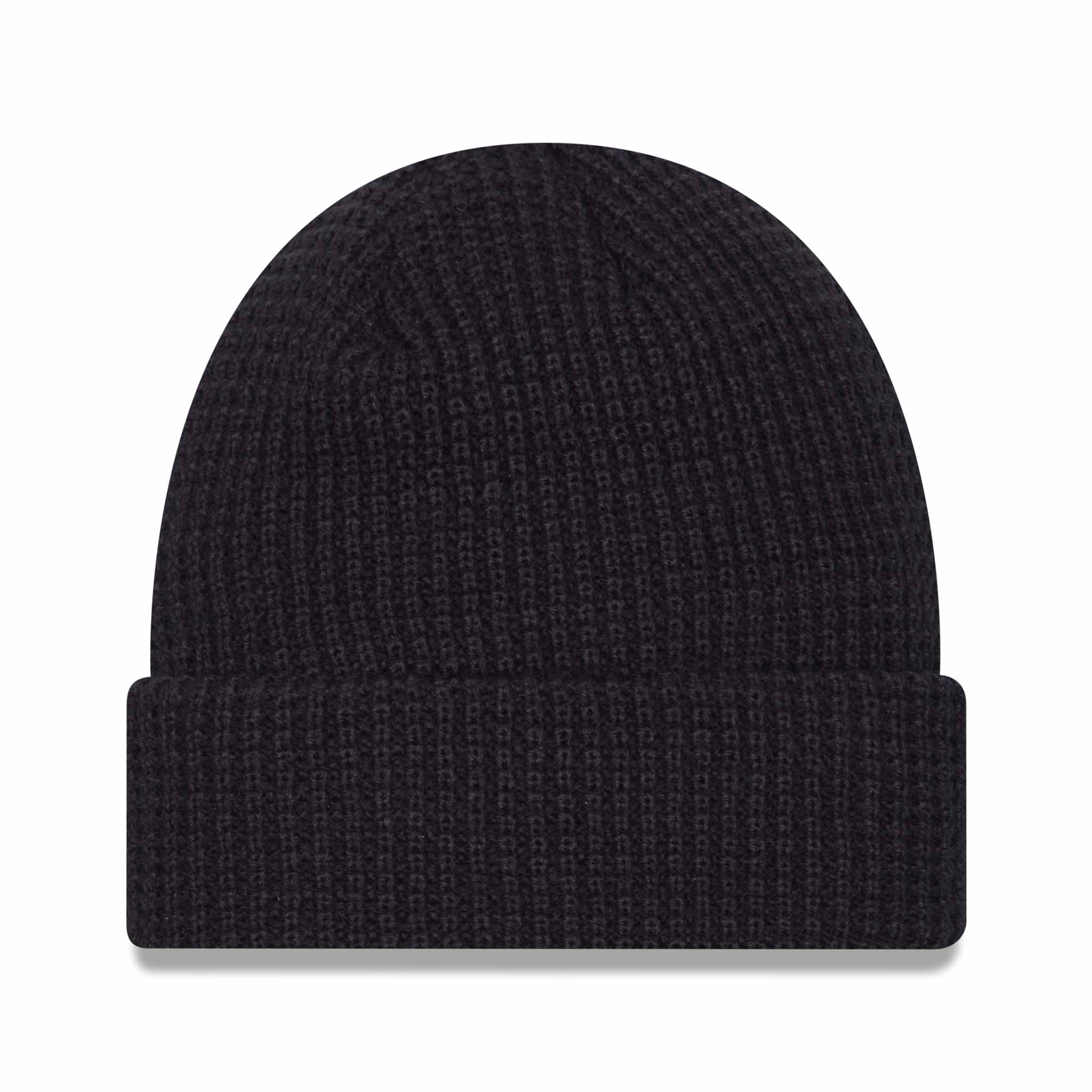 Chicago Bears New Era Navy Bear Face Waffle Knit Cap - Image 2