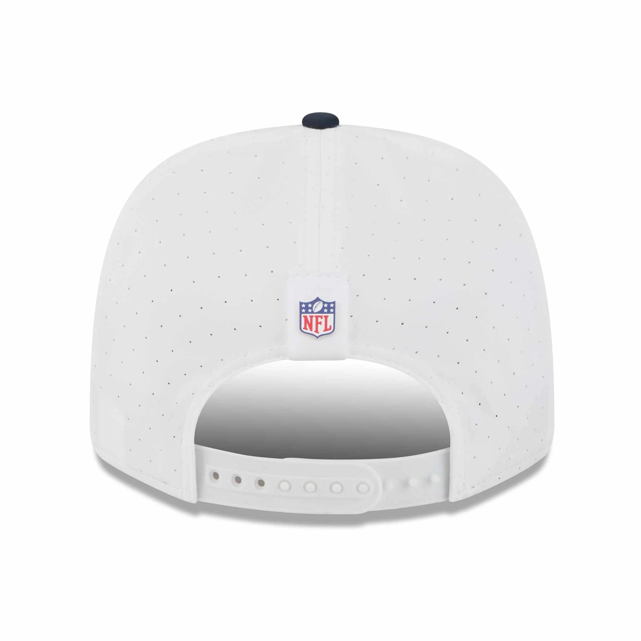 Chicago Bears New Era Training Camp White C 9SEVENTY Stretch Snap Adjustable Cap - Image 2