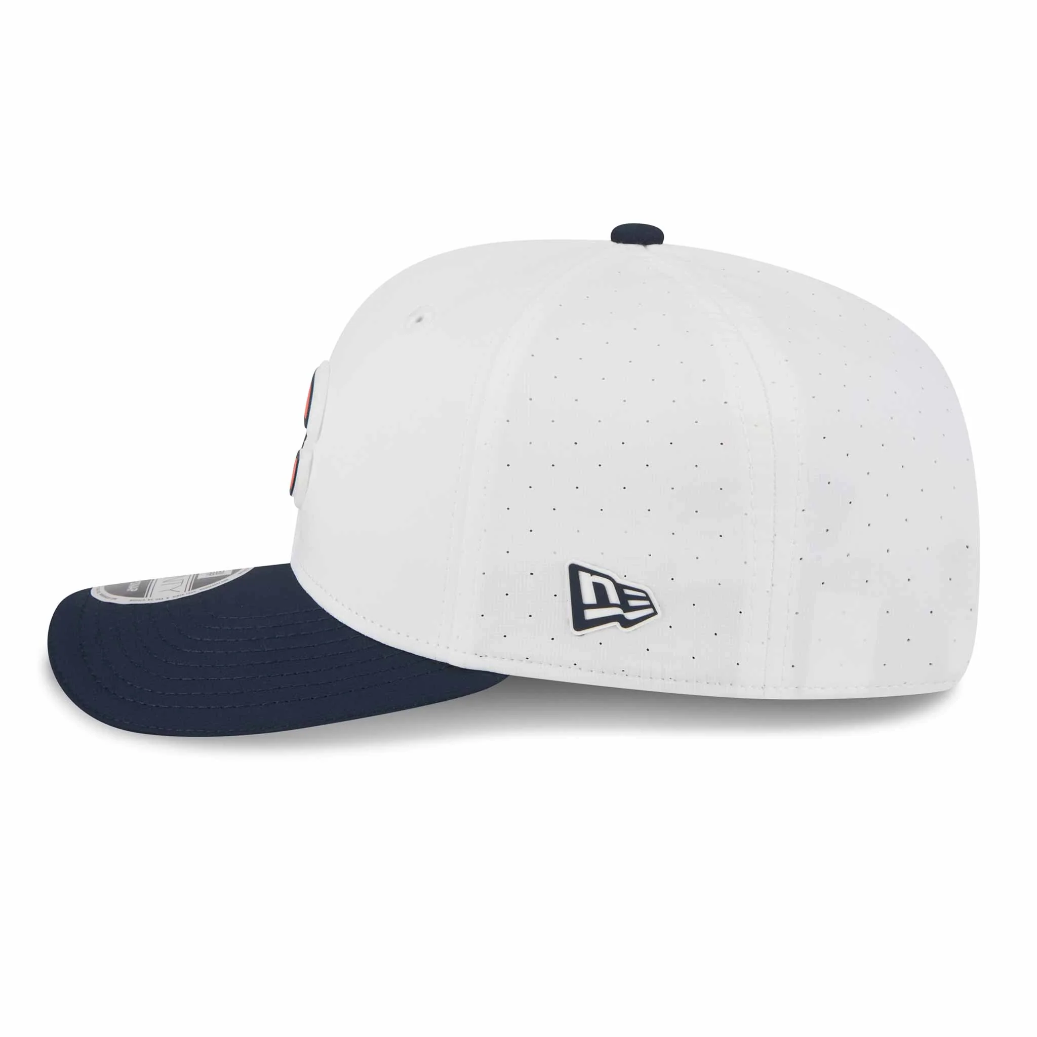 Chicago Bears New Era Training Camp White C 9SEVENTY Stretch Snap Adjustable Cap - Image 3