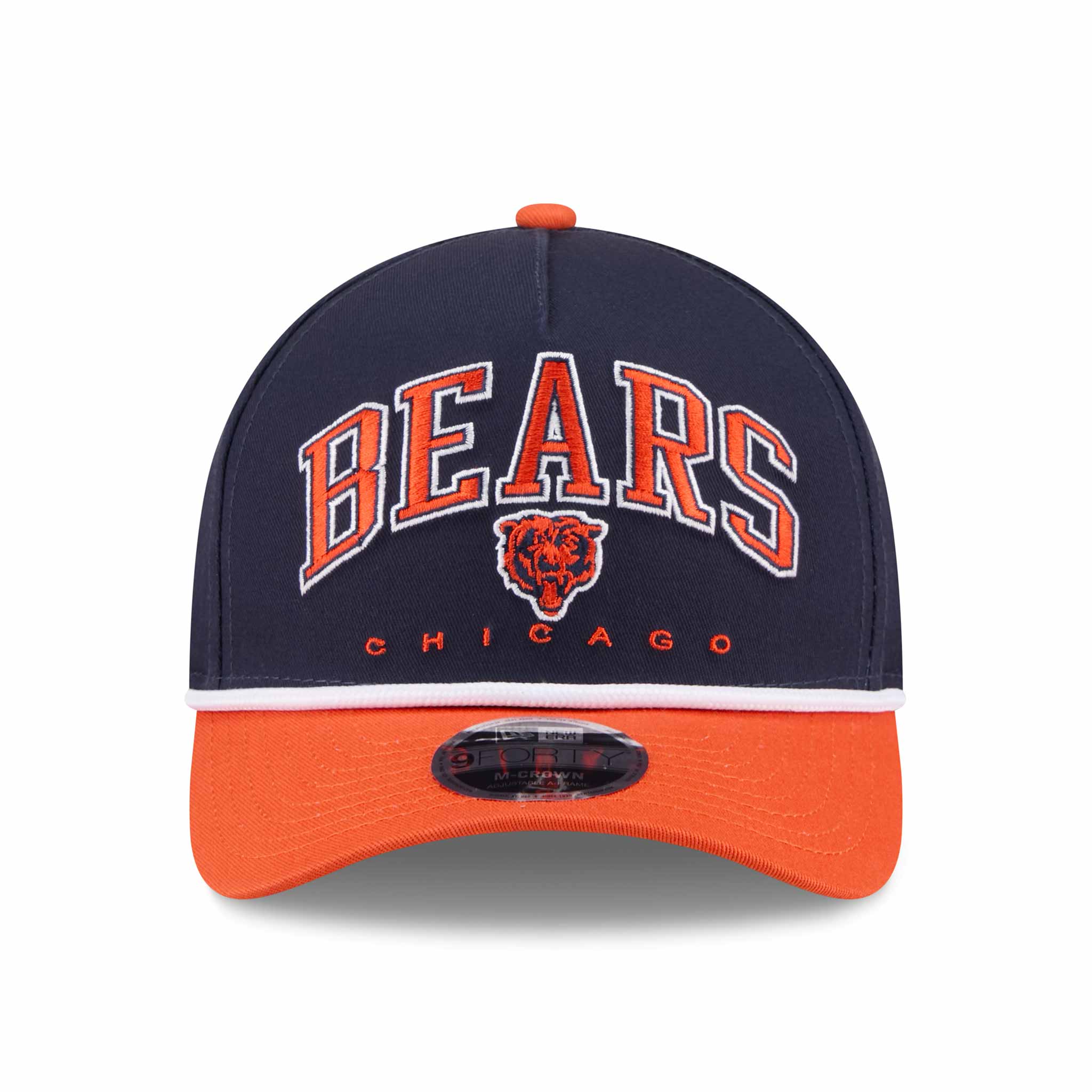 Chicago Bears New Era Two Tone Arch 9FORTY A Frame Adjustable Cap - Image 4