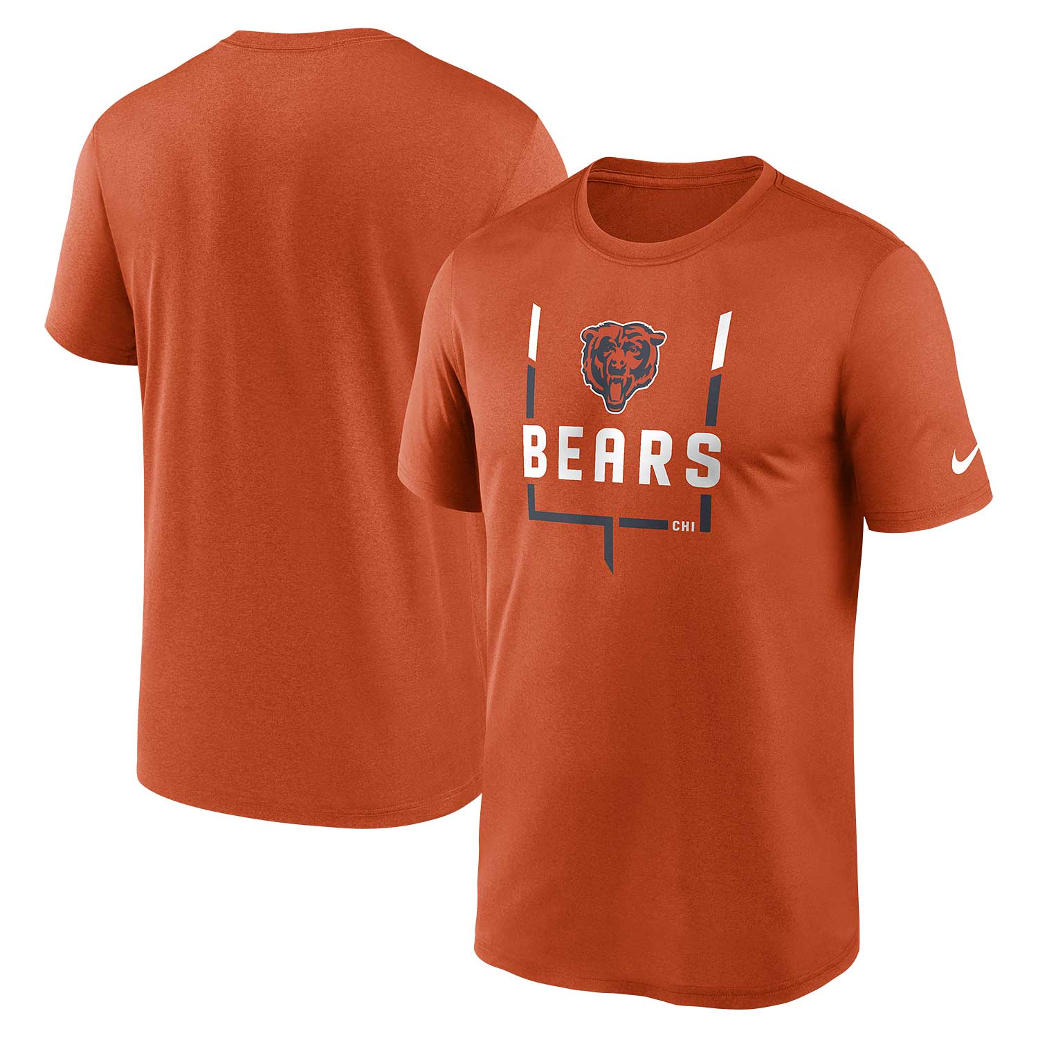 Chicago Bears Nike Legend Goal Post Shirt - Image 2
