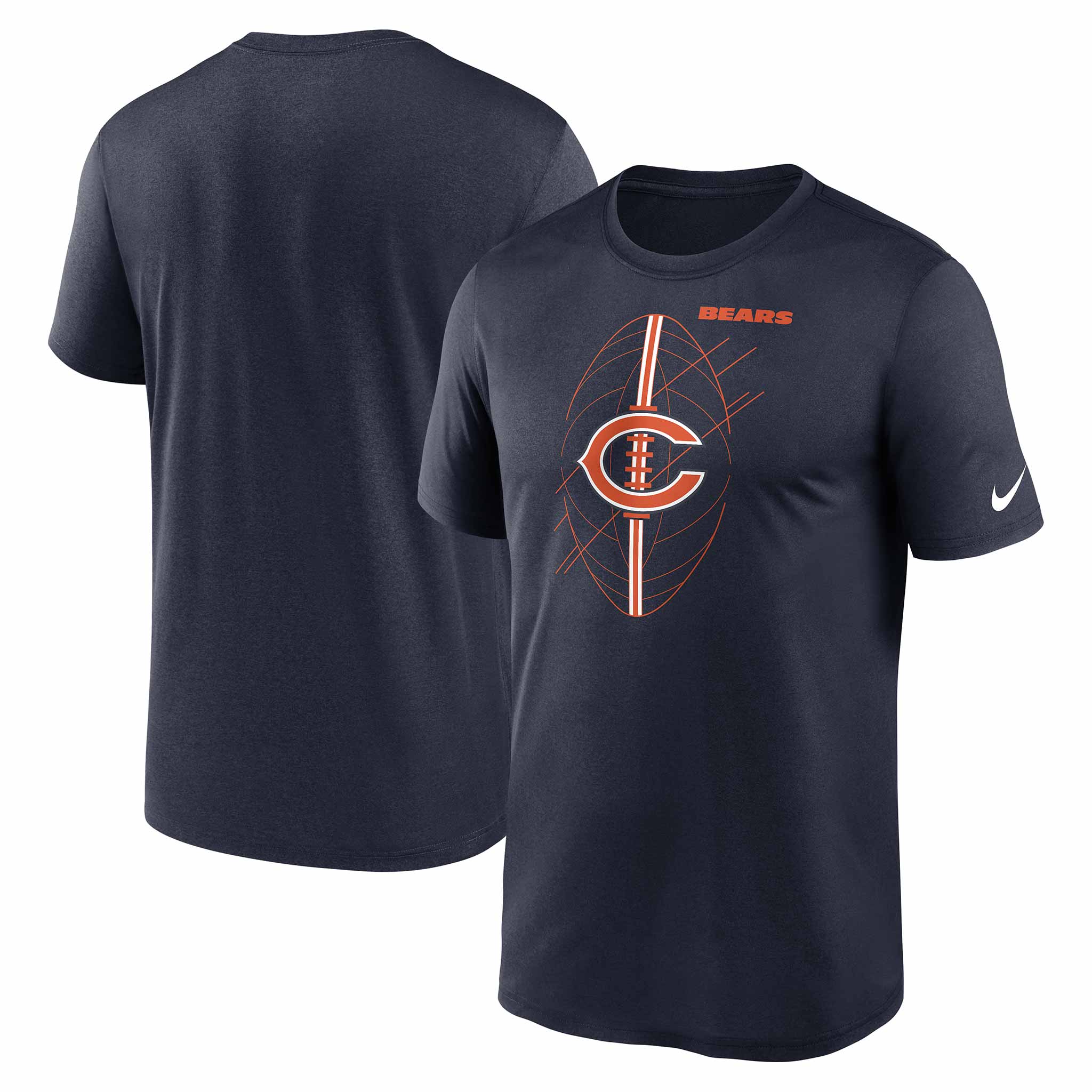 Chicago Bears Nike Dri-FIT Legend Icon T-Shirt - Image 3