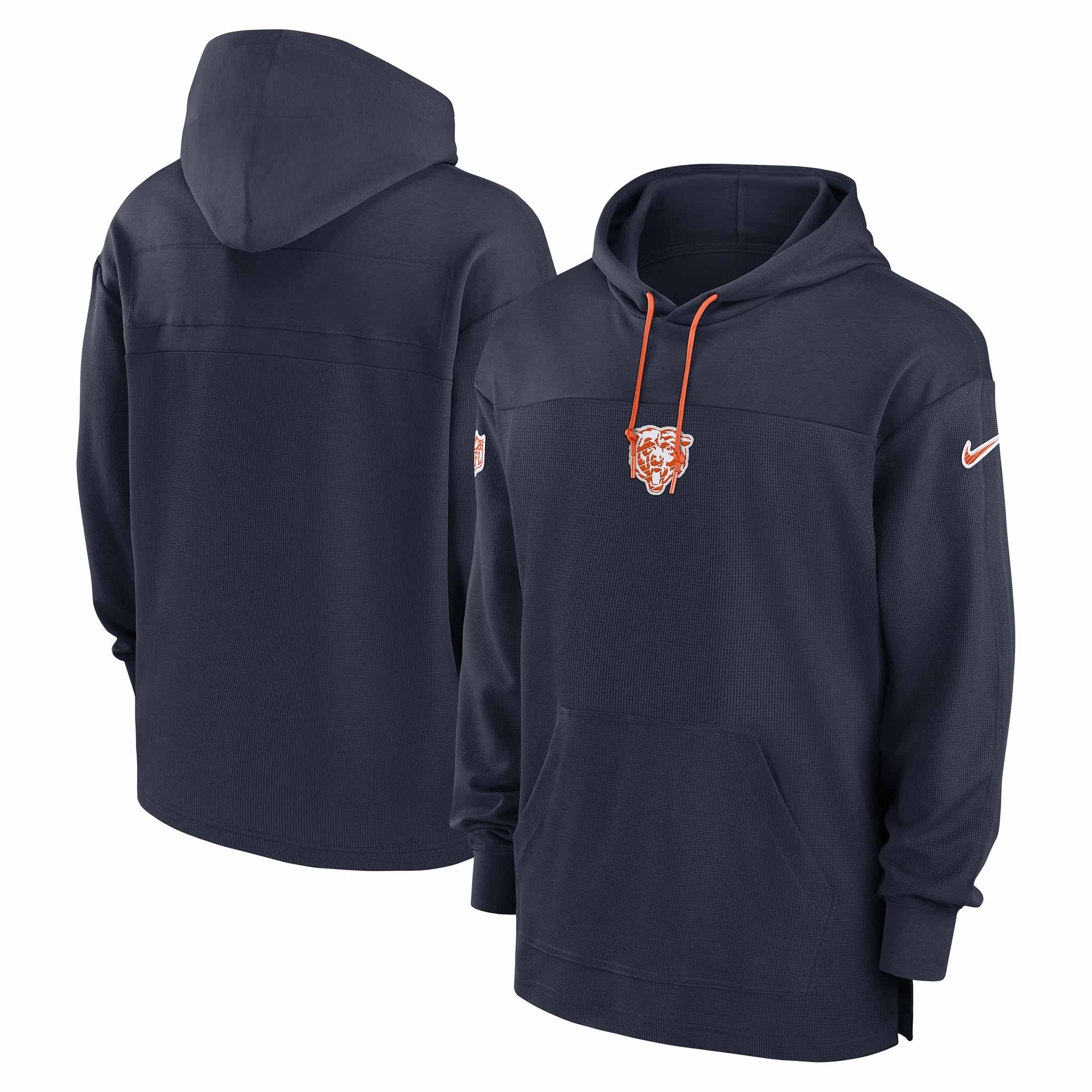 Chicago Bears Nike Navy Jersey Hooded Sweatshirt - Image 3