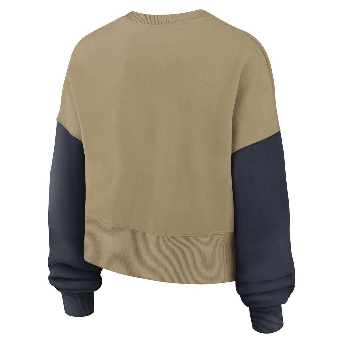 Chicago Bears Nike Women's Rewind Oversize Crewneck Sweatshirt - Image 2