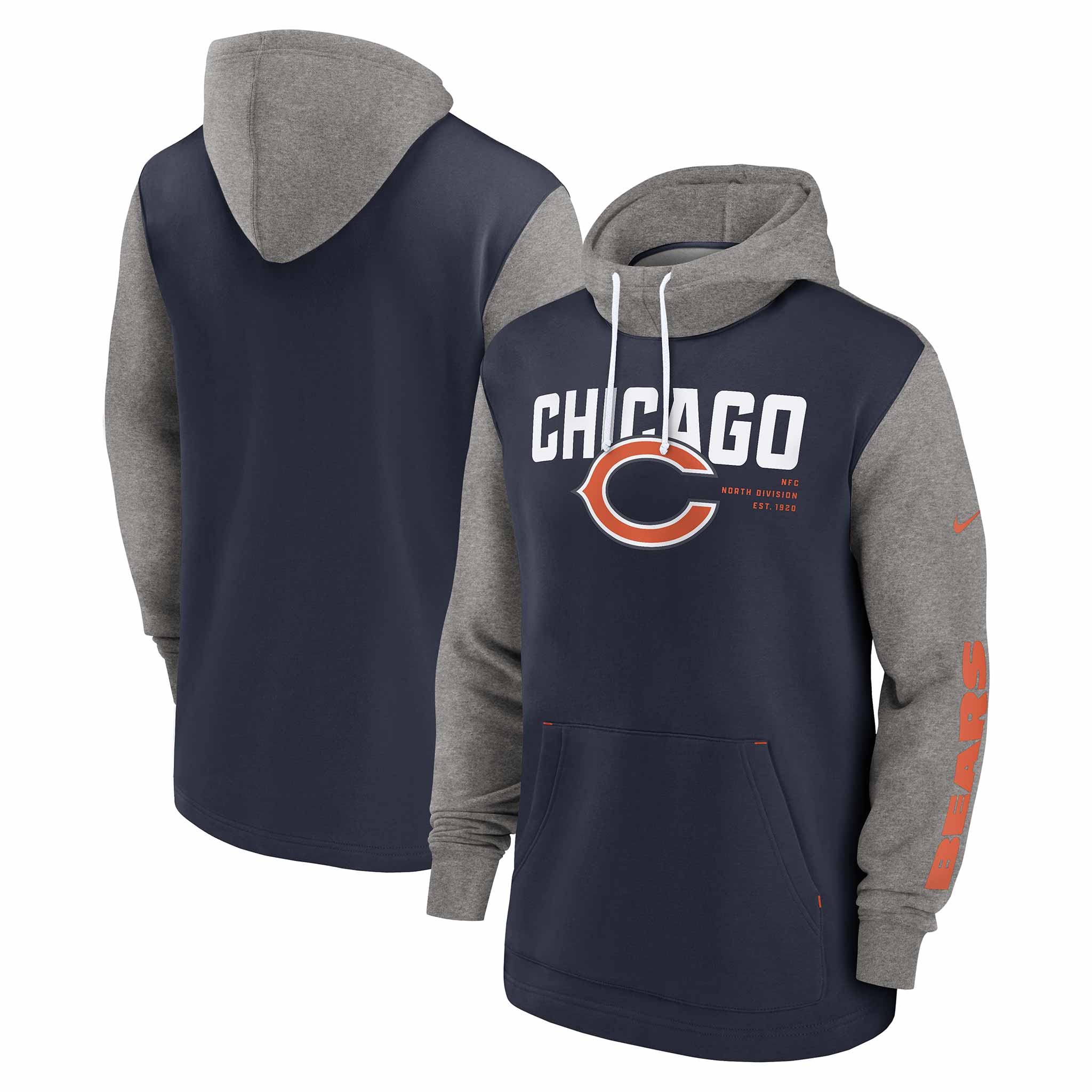 Chicago Bears Team Impact Hooded Sweatshirt - Image 3