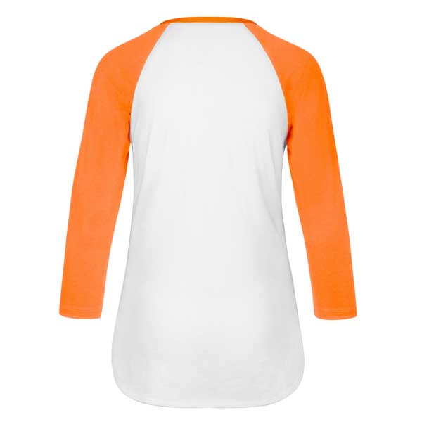 Chicago Bears Women's Legacy Frankie Raglan 3/4-Sleeve T-Shirt - Image 2