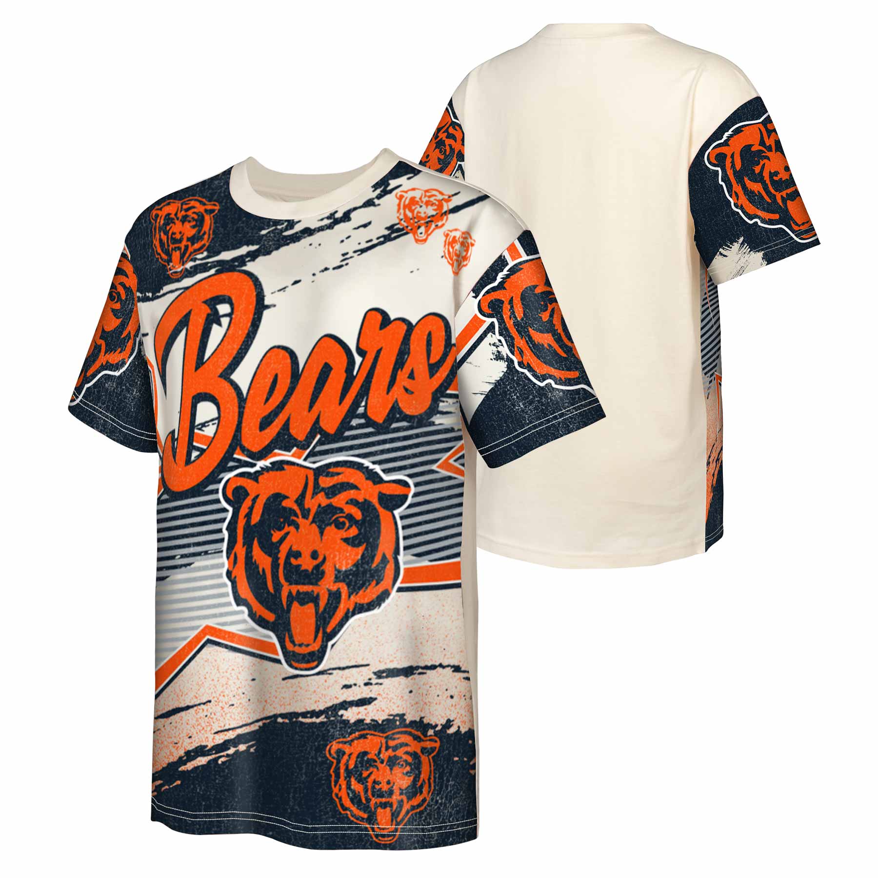 Chicago Bears Youth Make Noise Short Sleeve T-Shirt - Image 3