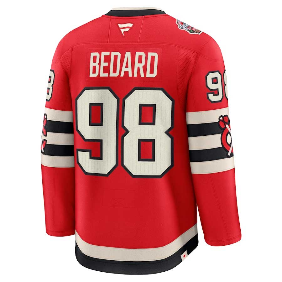 Chicago Blackhawks 2025 Connor Bedard Winter Classic Premium Jersey - Image 3