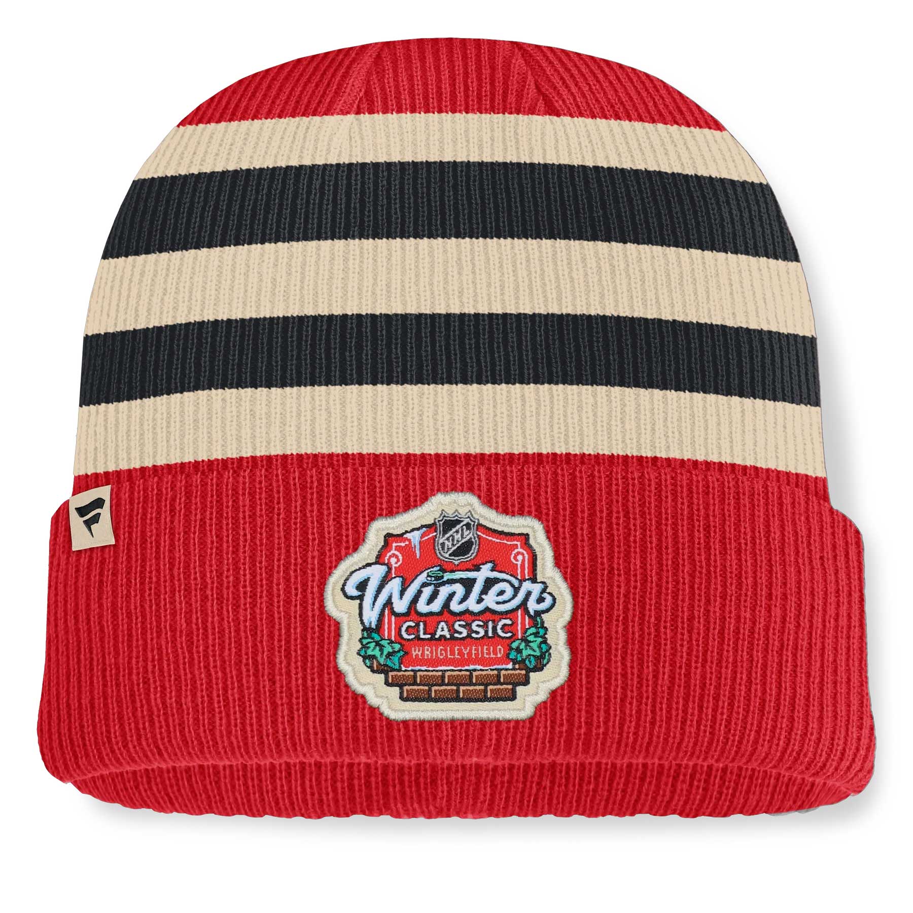 Chicago Blackhawks 2025 Winter Classic Knit Cuff Hat - Image 2