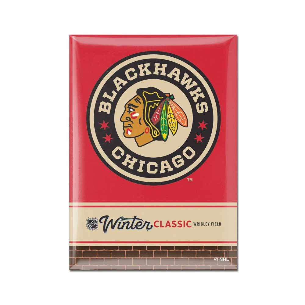 Chicago Blackhawks 2025 Winter Classic Magnet