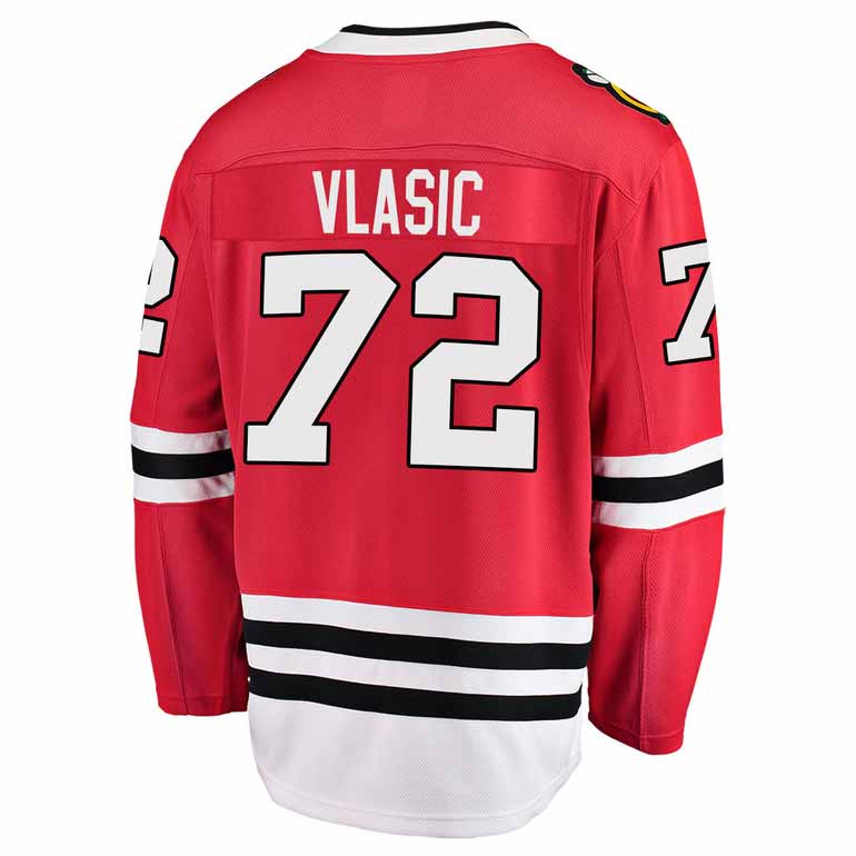 Chicago Blackhawks Alex Vlasic Home Breakaway Jersey With Authentic Lettering - Image 3