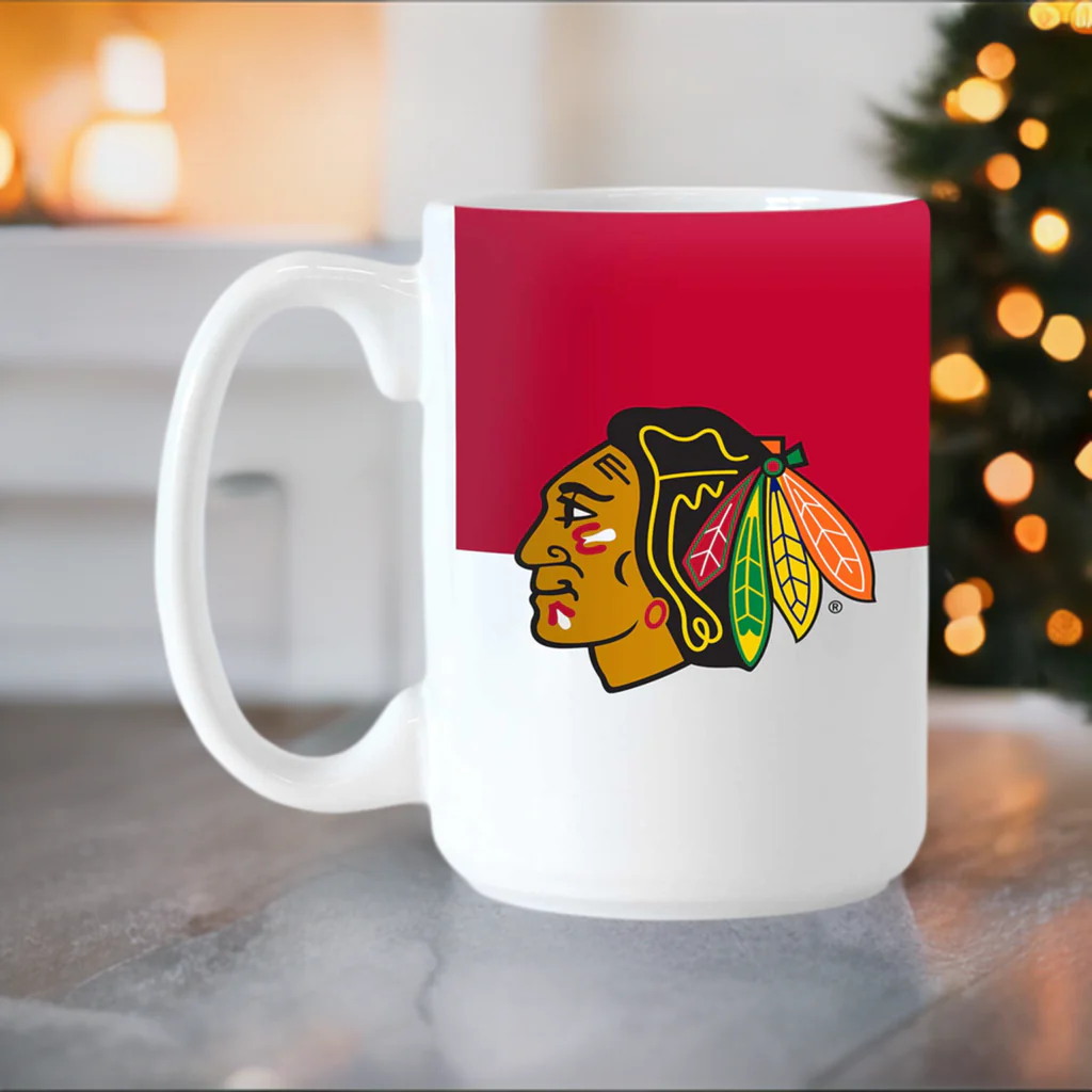 Chicago Blackhawks Colorblock Mug - Image 2