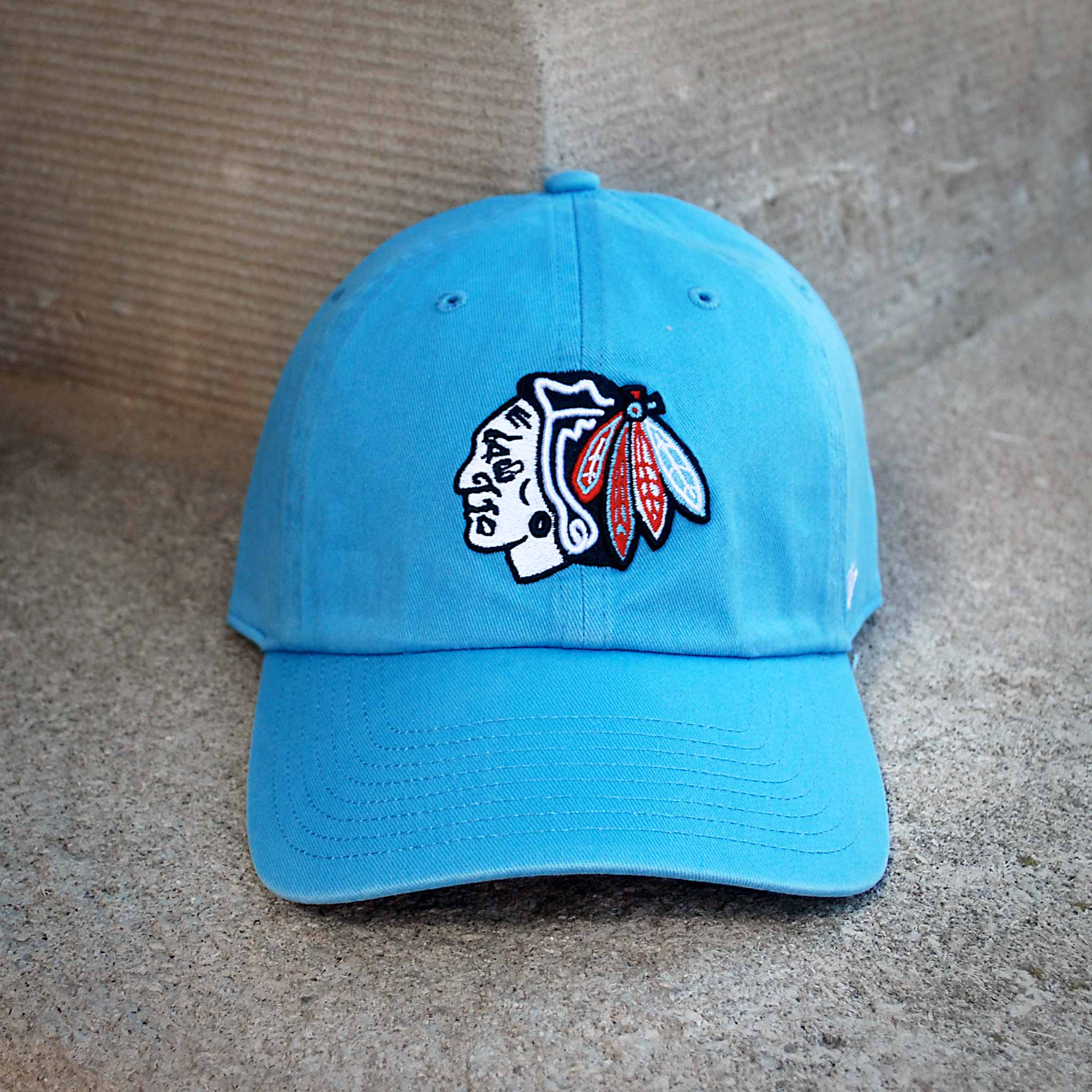 Chicago Blackhawks Columbia Indian Head Clean Up Cap - Image 3
