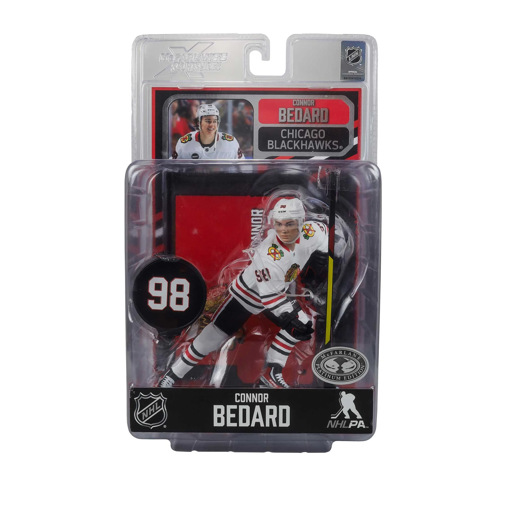 Chicago Blackhawks Connor Bedard 2024 Variant McFarlane Figurine - Image 2