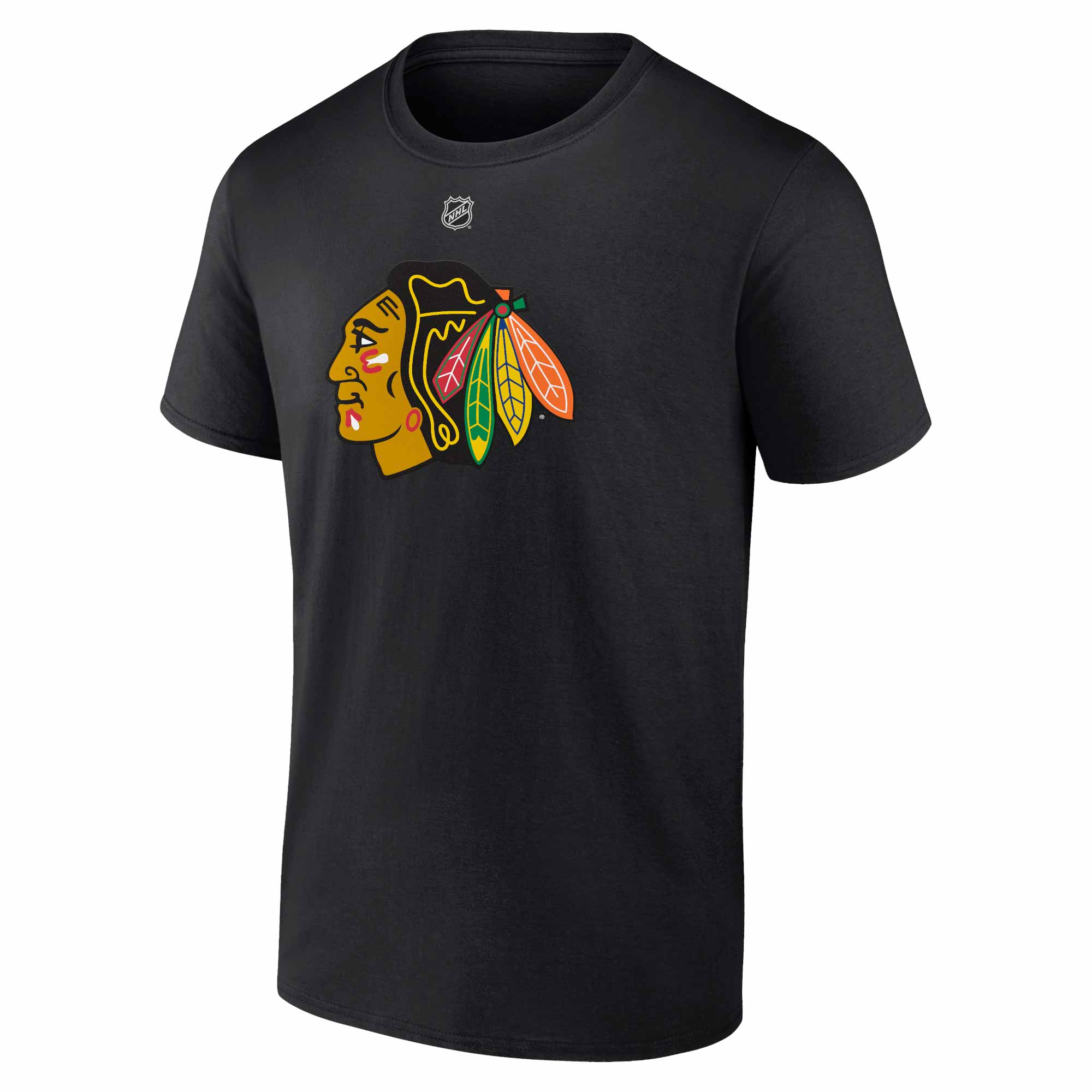 Chicago Blackhawks Connor Bedard Black Player Name & Number T-Shirt - Image 2