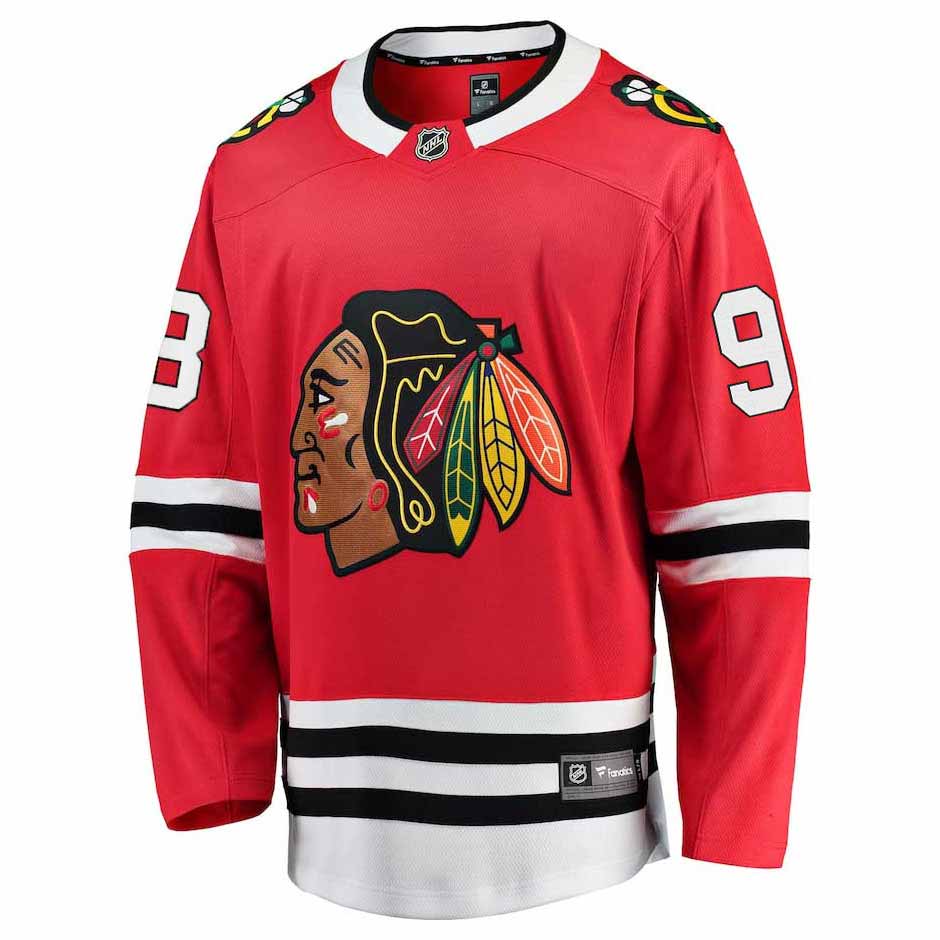 Chicago Blackhawks Connor Bedard Home Breakaway Jersey With Authentic Lettering - Image 3