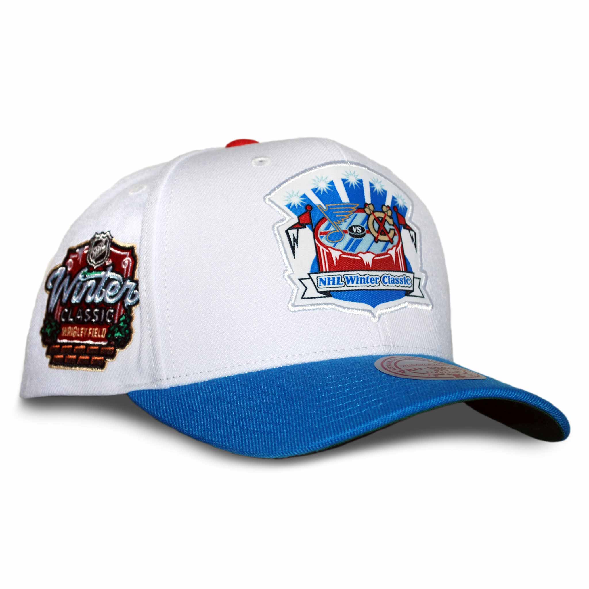 Chicago Blackhawks Mitchell & Ness 2024 Winter Classic Marquee Pro Snapback Adjustable Cap - Image 3