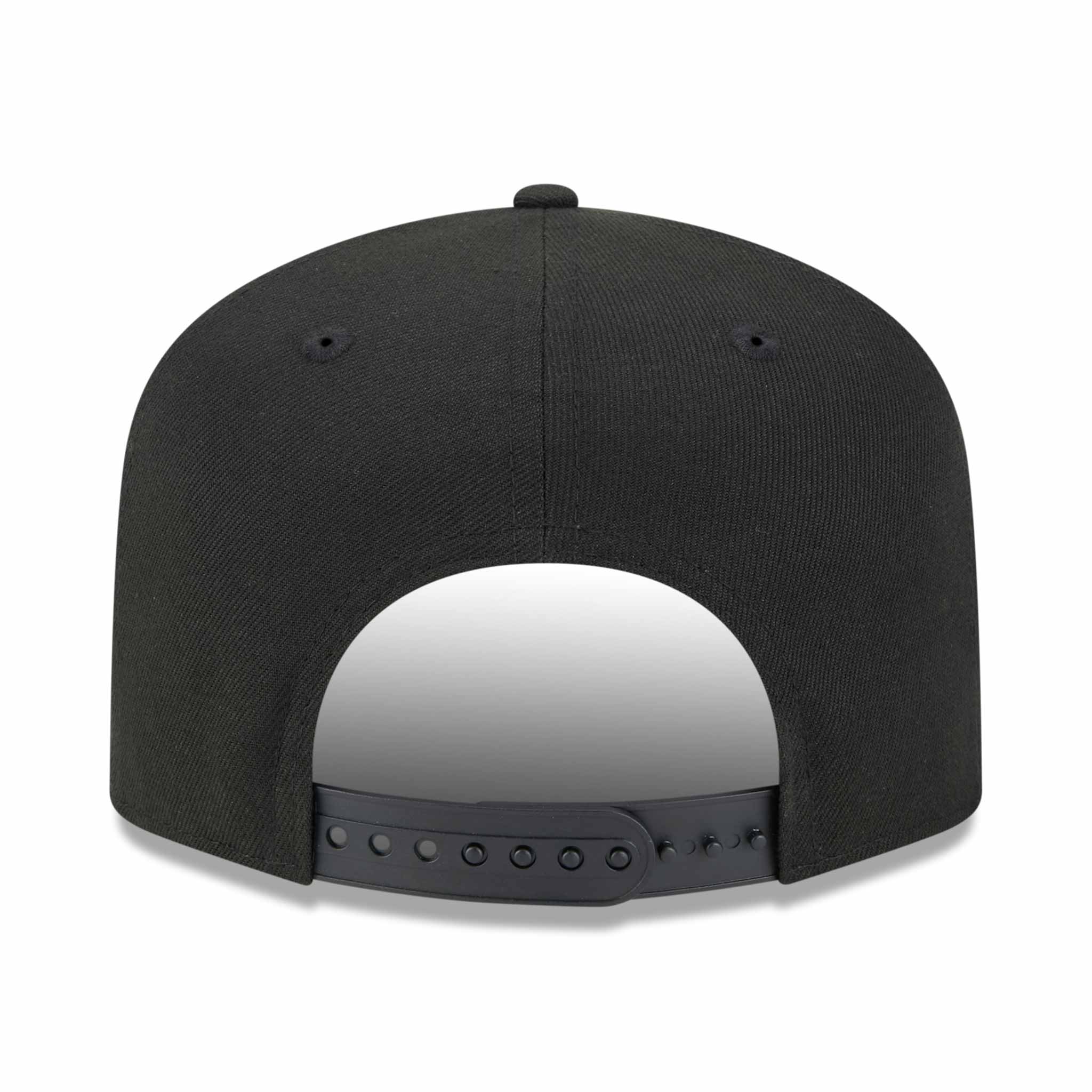 Chicago Blackhawks New Era 9FIFTY Black Indian Head Script Snapback Adjustable Cap - Image 2